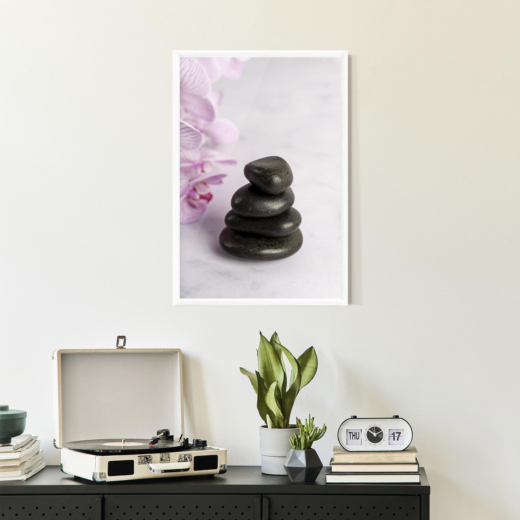 Рамкиран постер Small Stones mockup 2