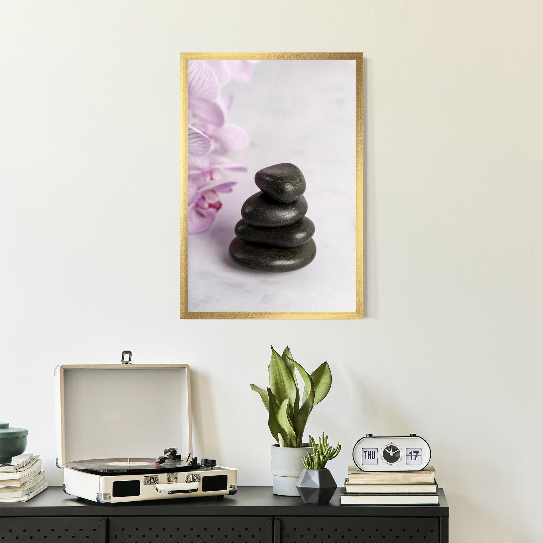 Рамкиран постер Small Stones mockup 2