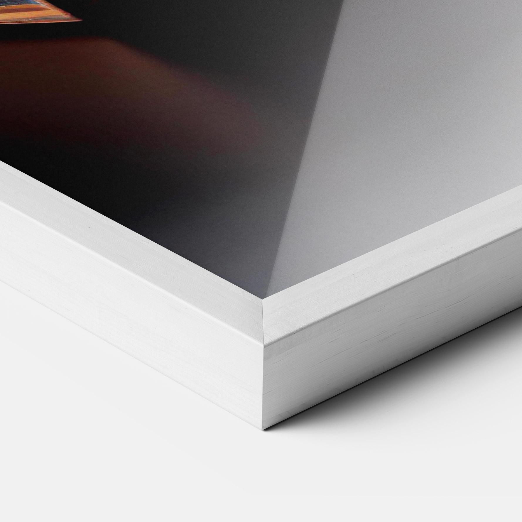 Рамкиран постер Black Zen Stones mockup 3