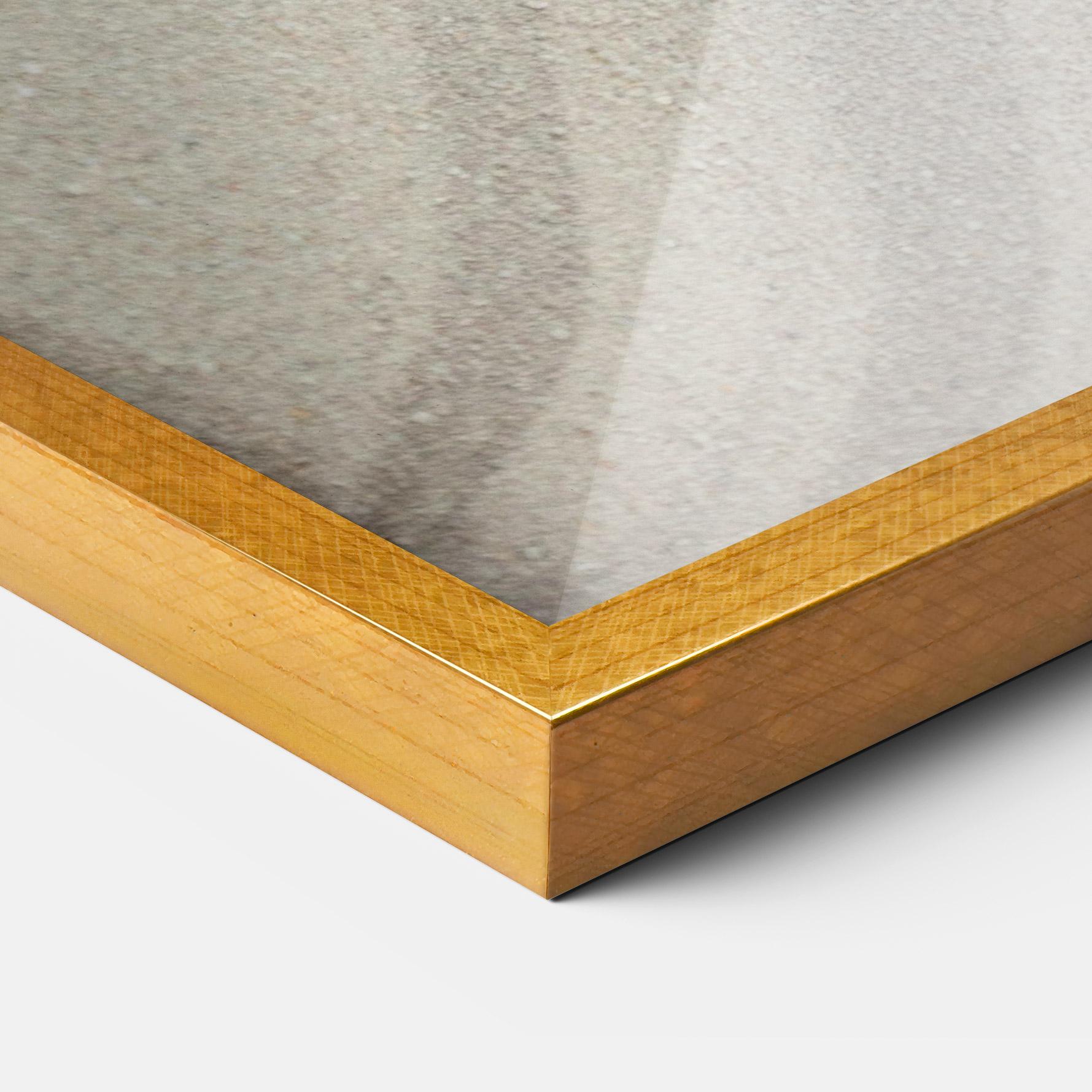 Рамкиран постер Black Pebble mockup 3