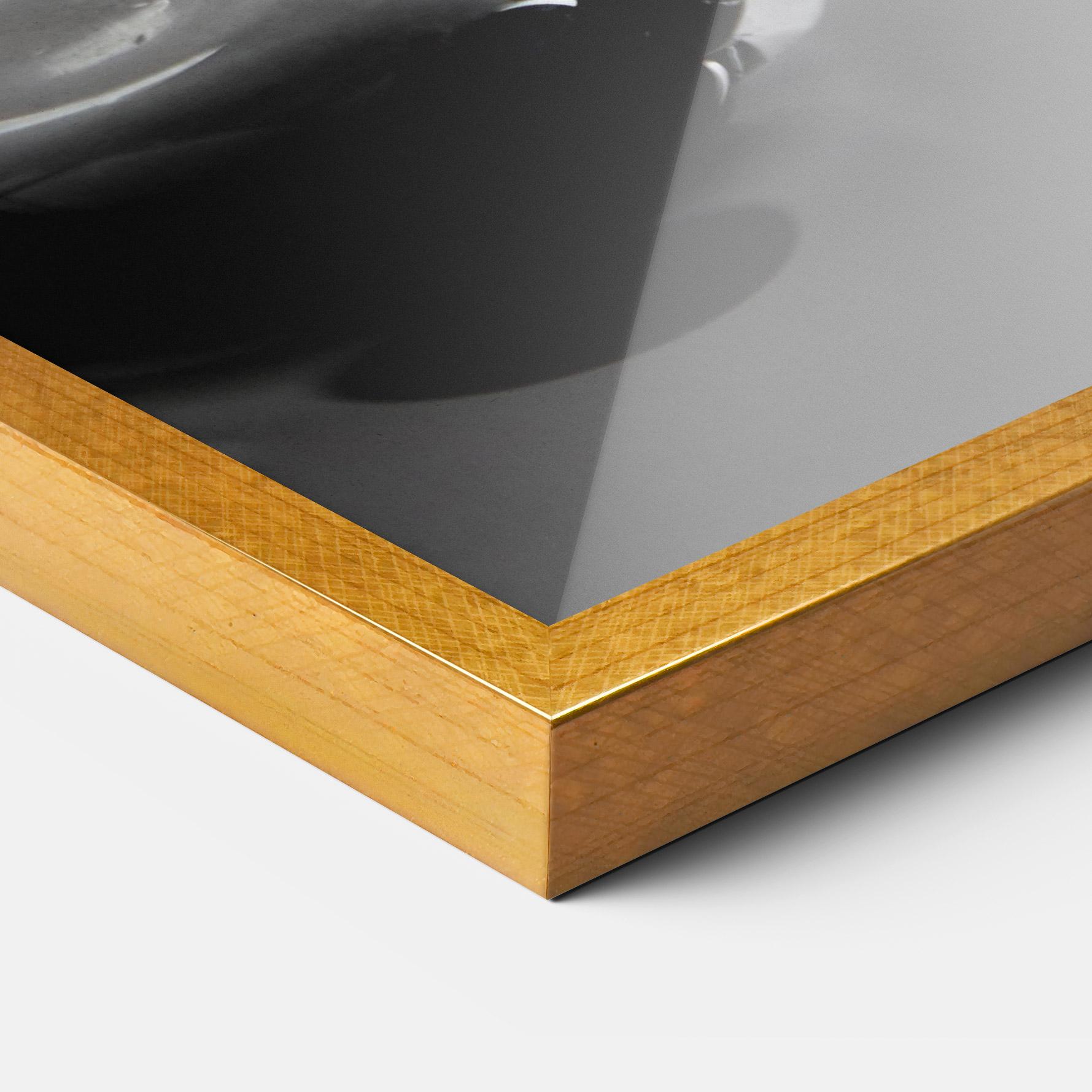 Рамкиран постер Black Small Stones mockup 3