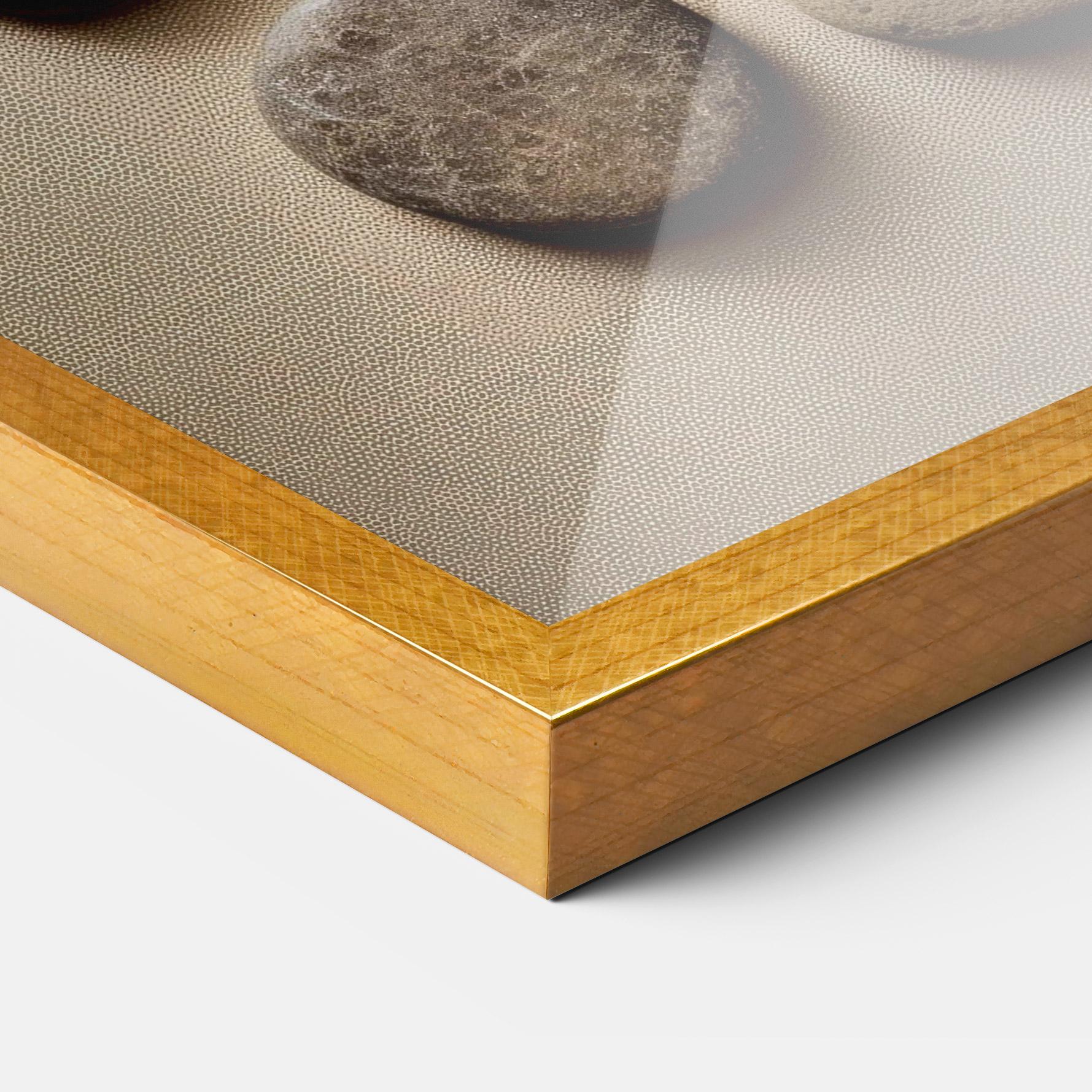 Рамкиран постер Massage Stones Sand mockup 3