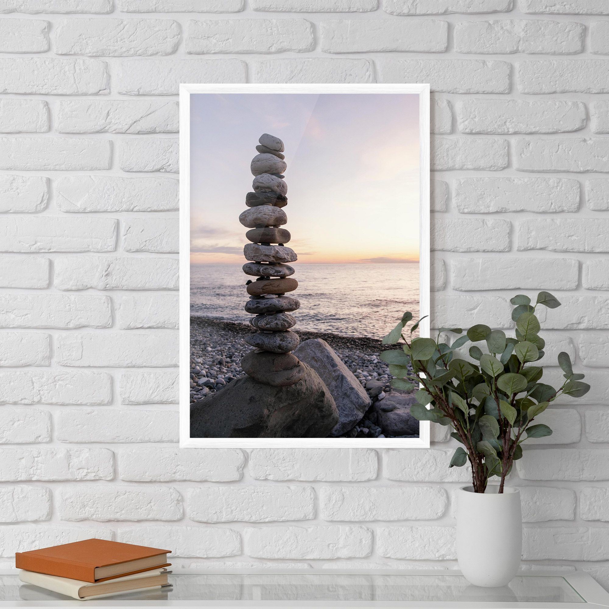 Pebbles Seaside mockup 5