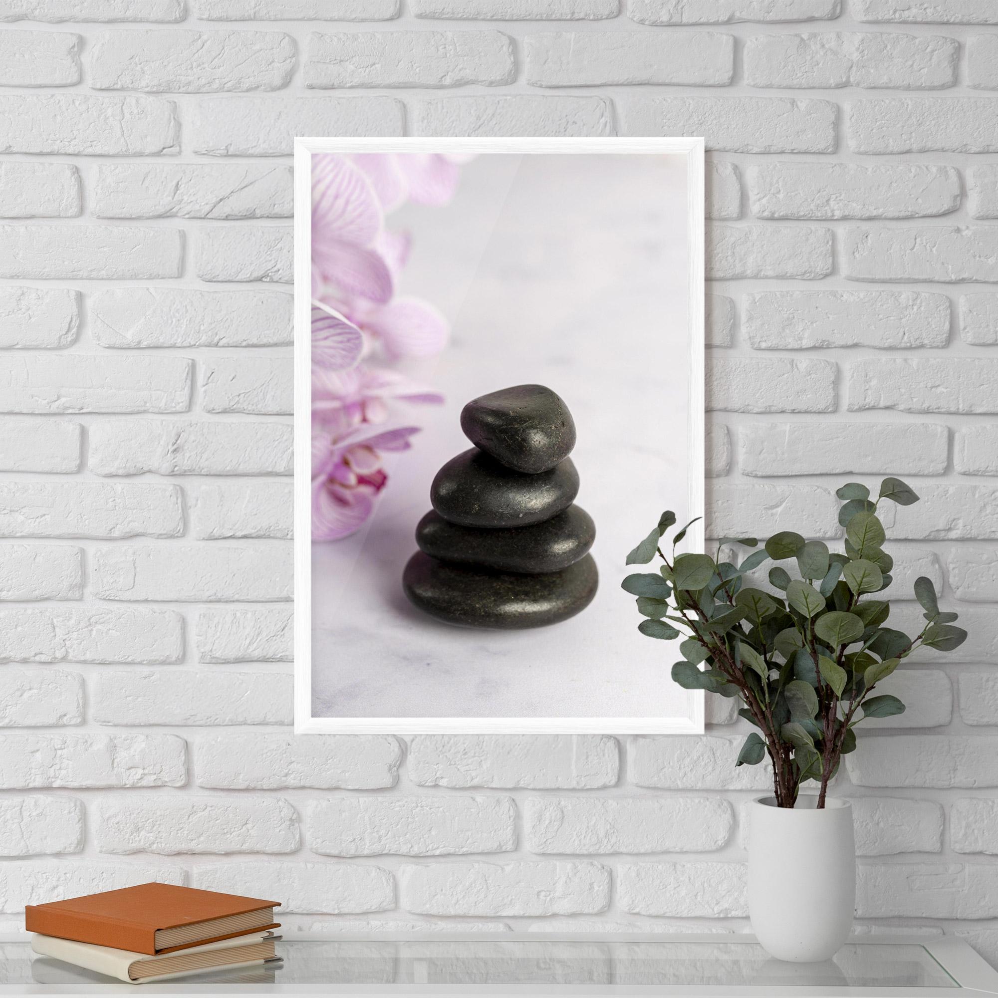 Рамкиран постер Small Stones mockup 5