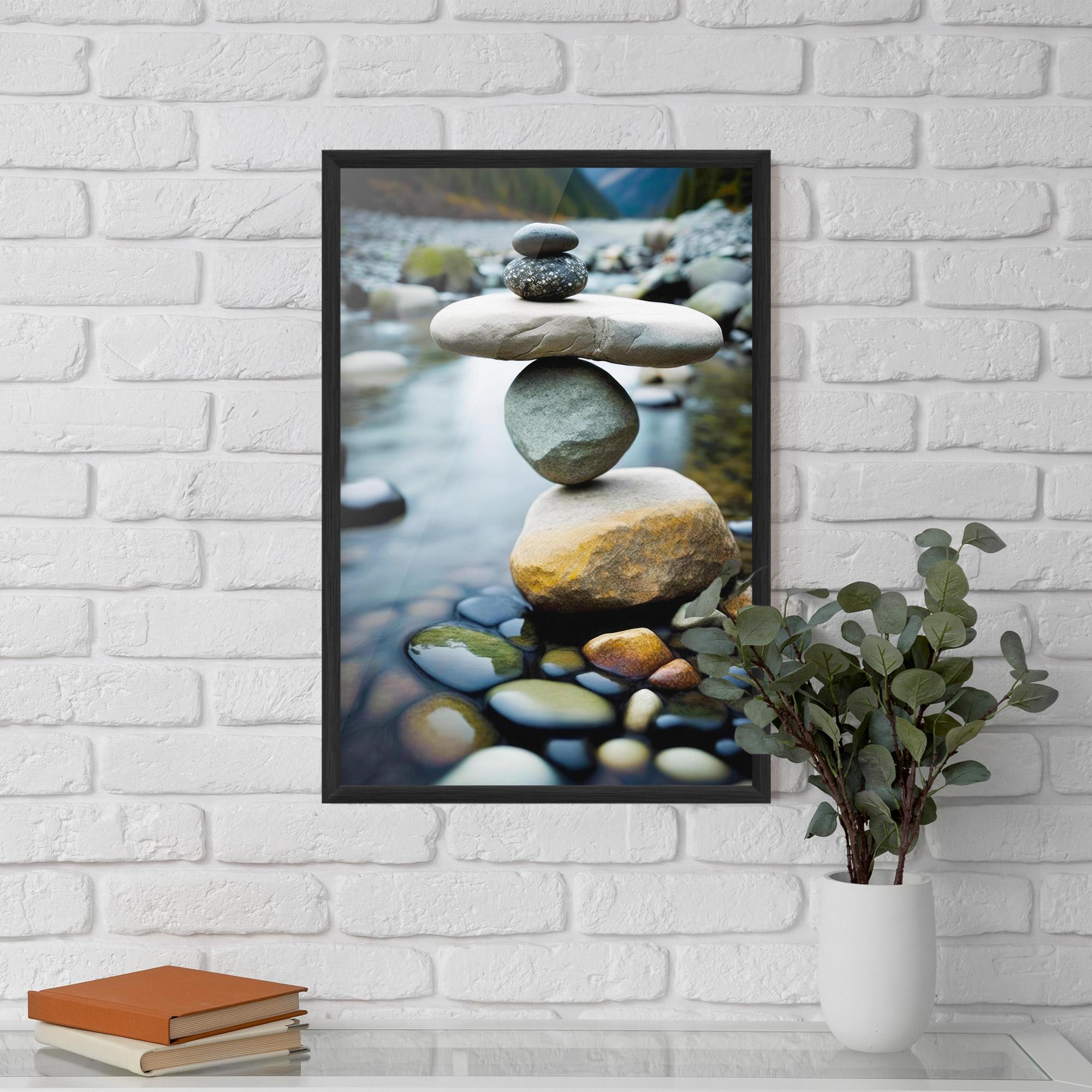 Рамкиран постер Balanced Rocks mockup 5