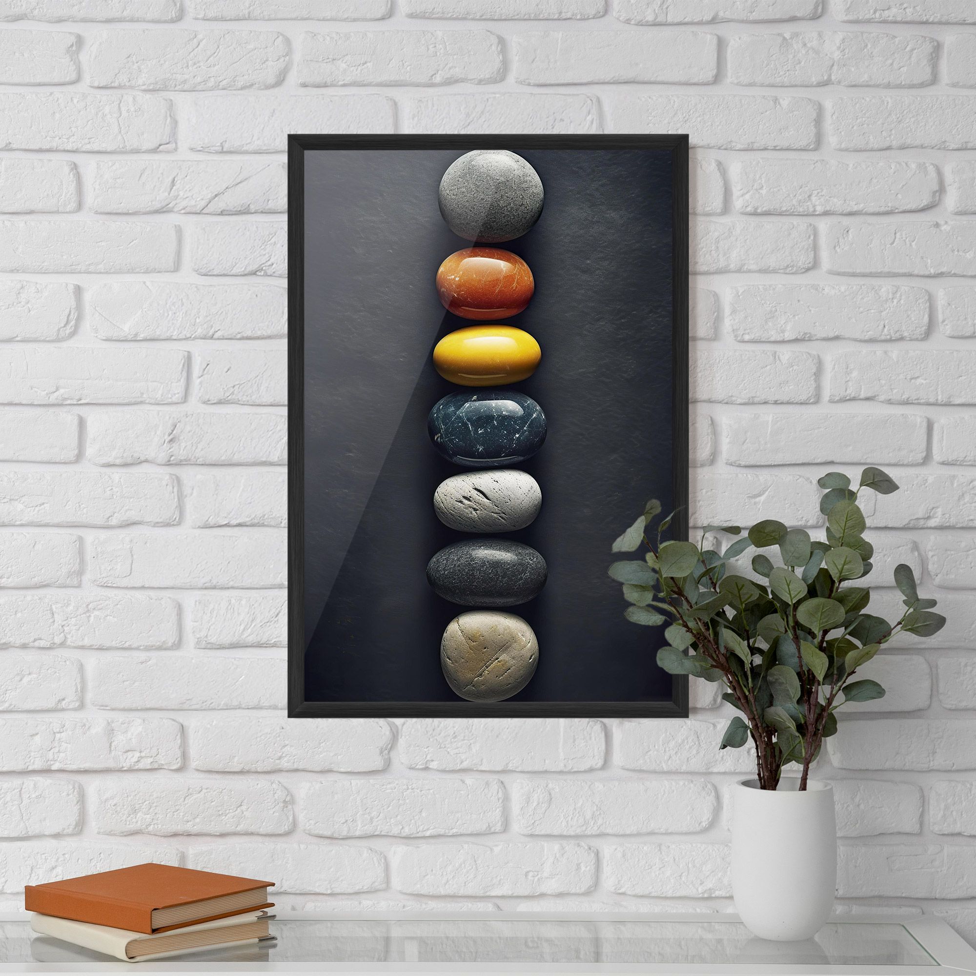 Zen Colorful Stones mockup 5