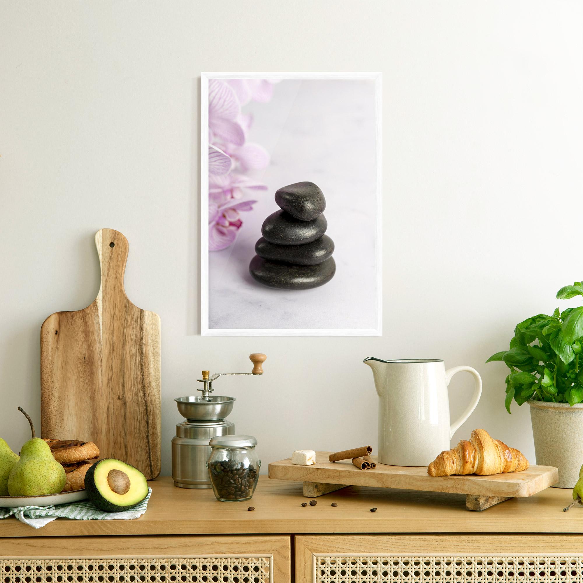 Рамкиран постер Small Stones mockup 8