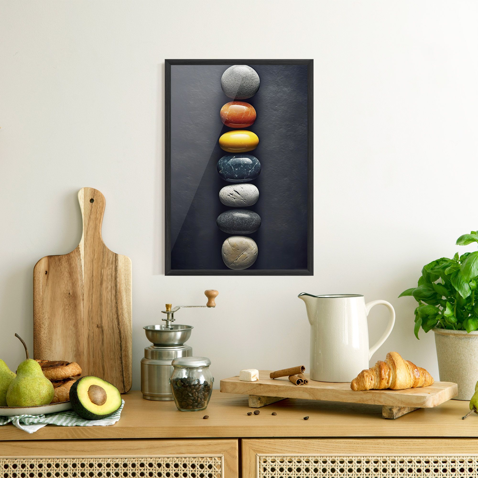 Zen Colorful Stones mockup 8