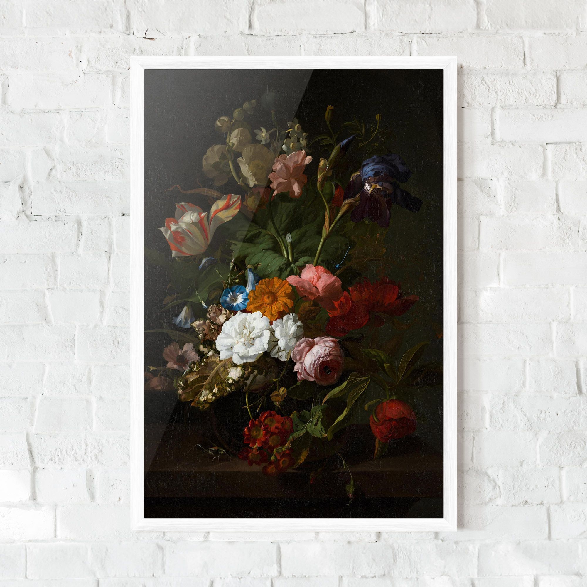 Dark Flowers Bouquet mockup 0