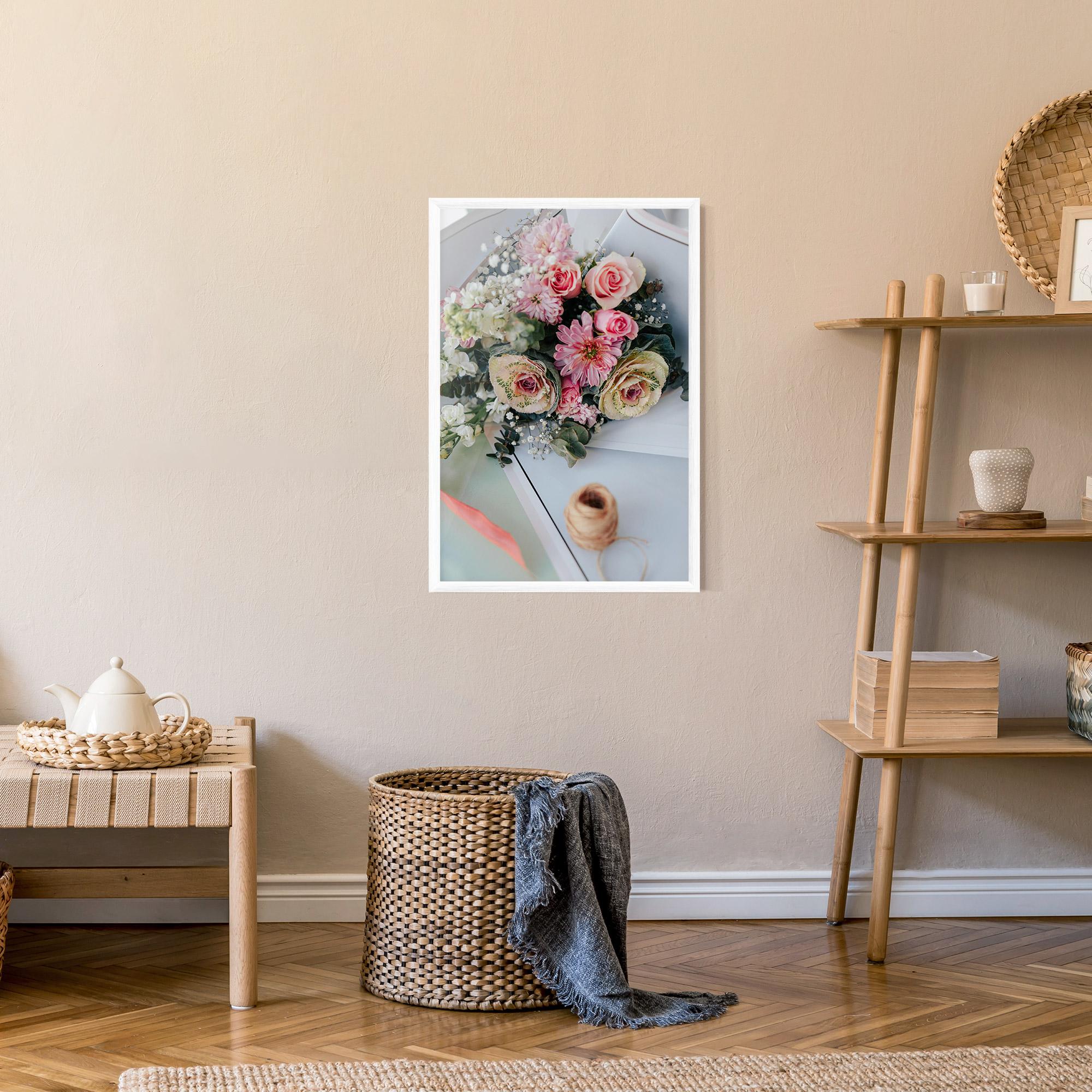 Рамкиран постер Table Bouquet mockup 9