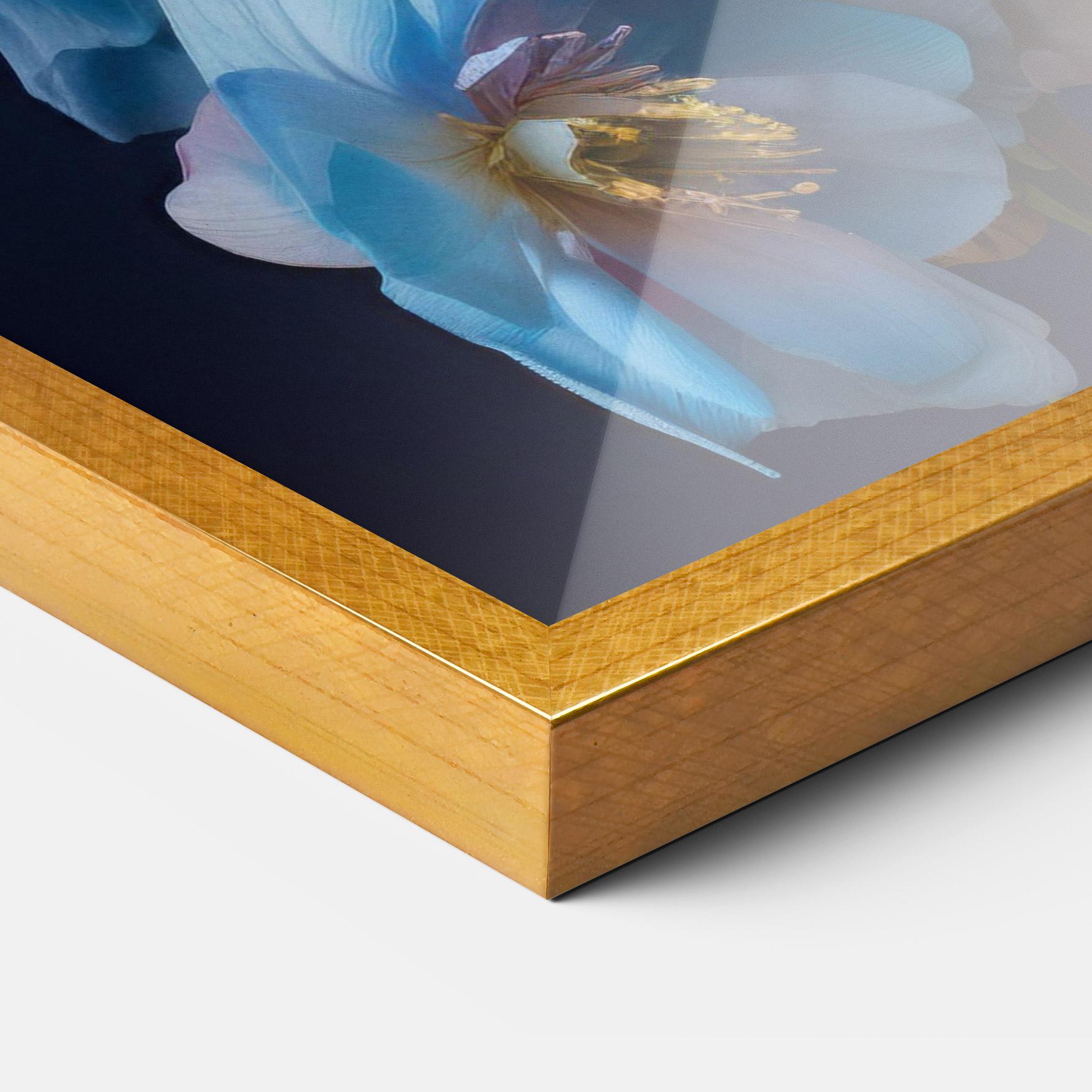 Рамкиран постер Pretty Pastel Bouquet mockup 3