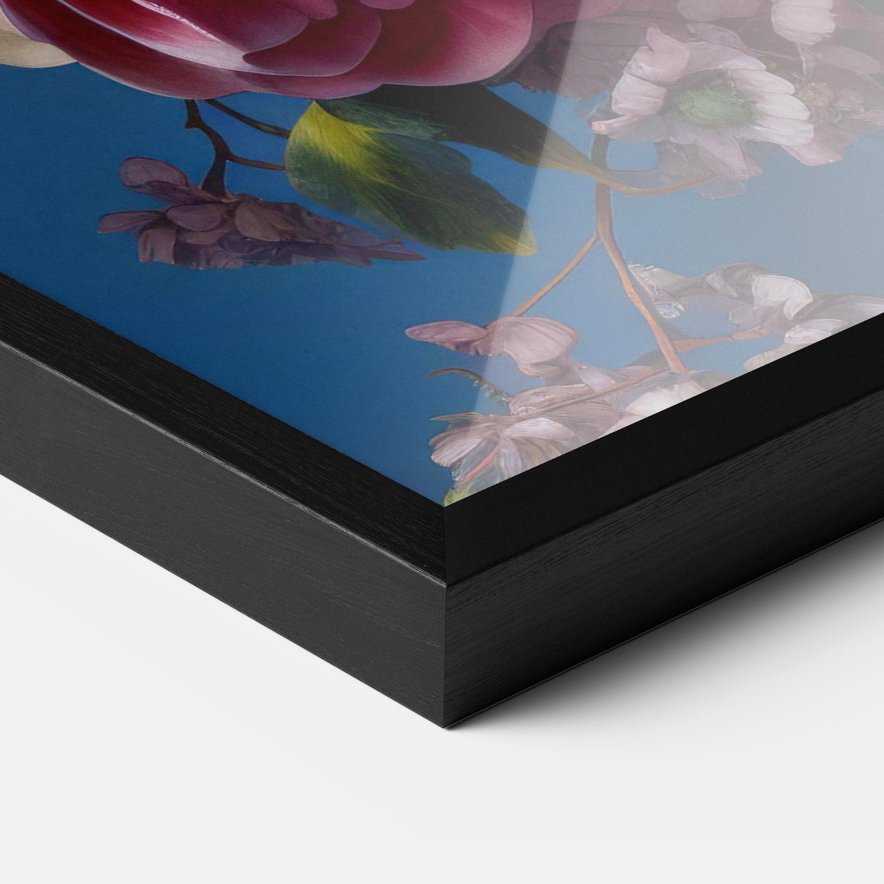 Рамкиран постер Colorful Flower Bouquet mockup 3