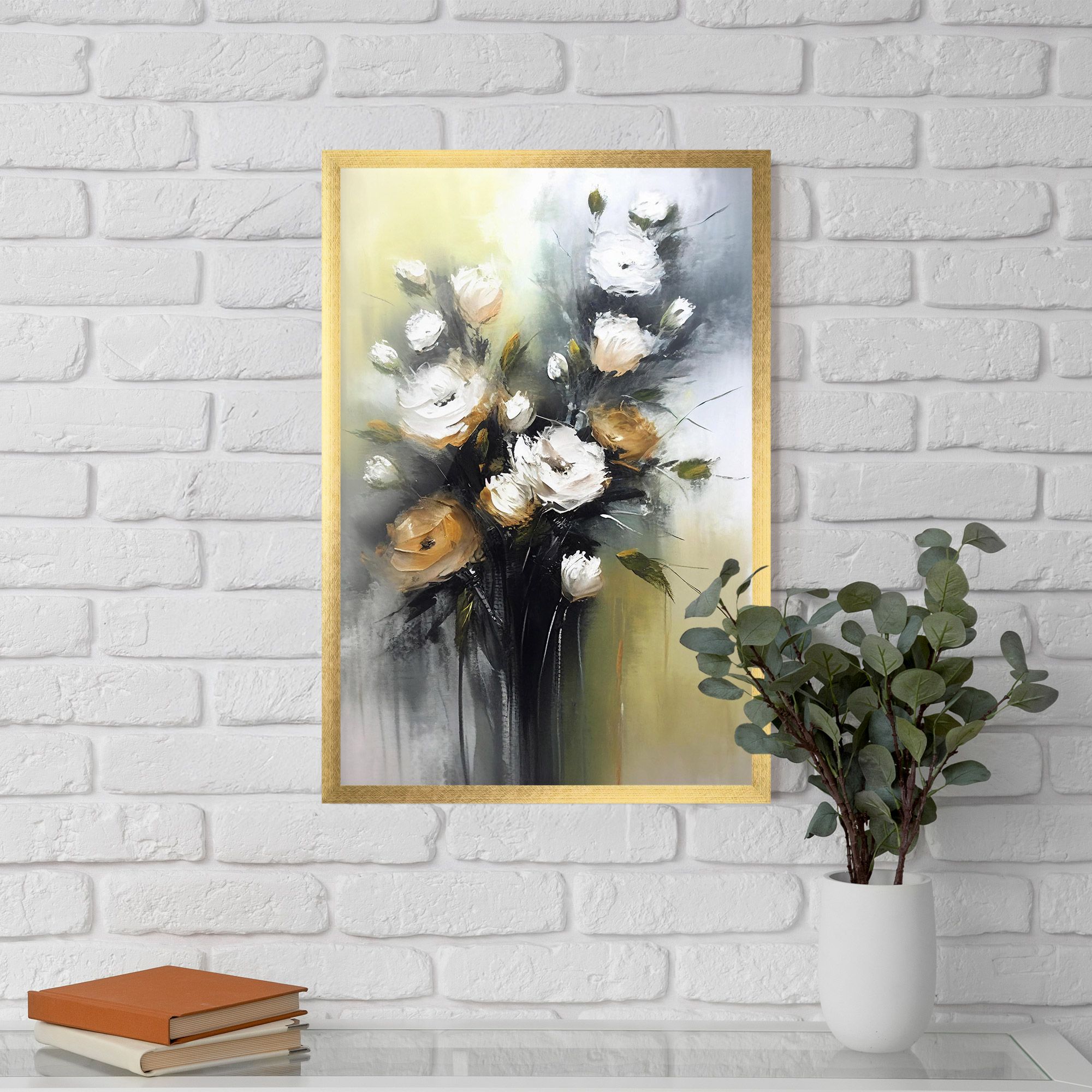 Bouquet Painting mockup 5