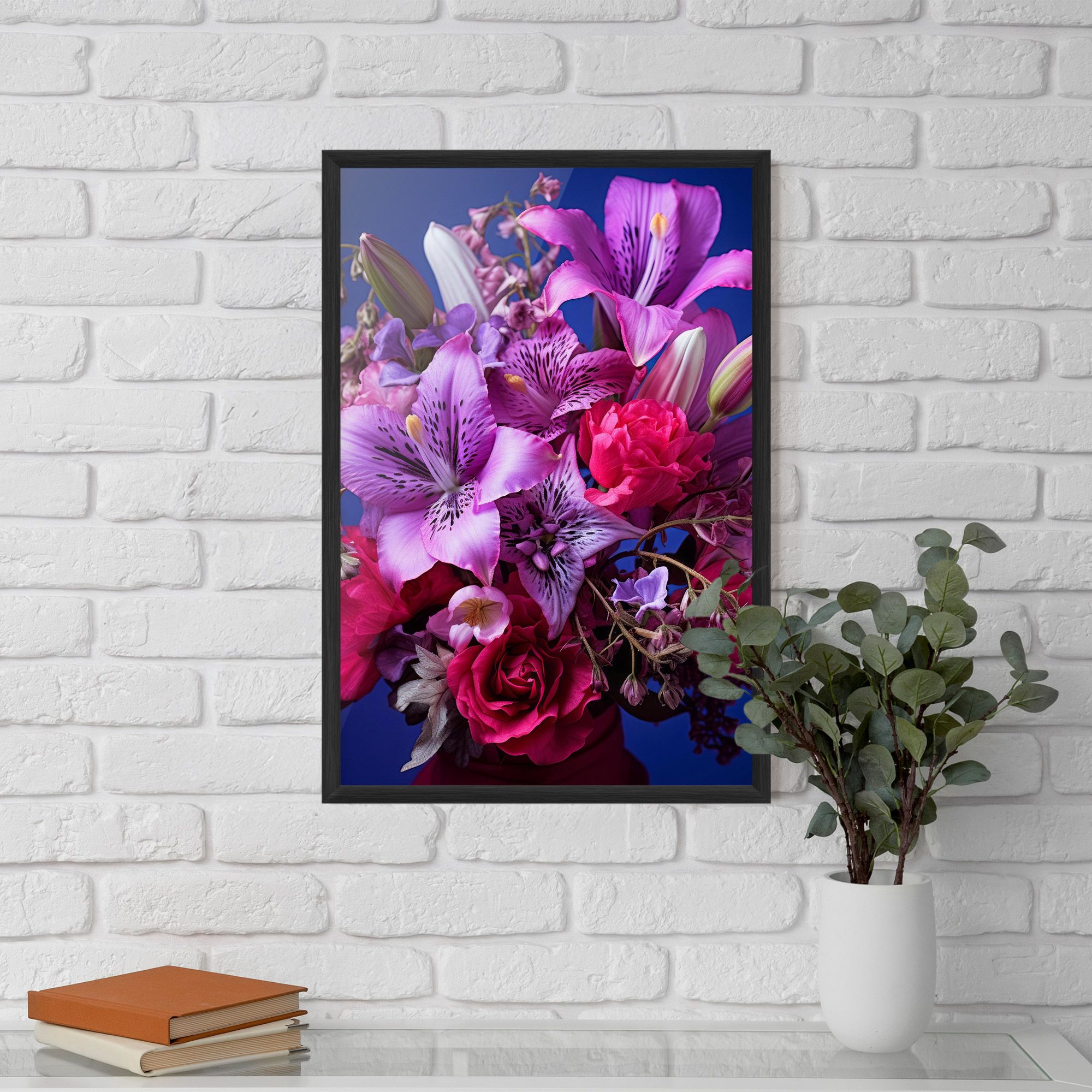 Purple Pretty Flowers mockup 5