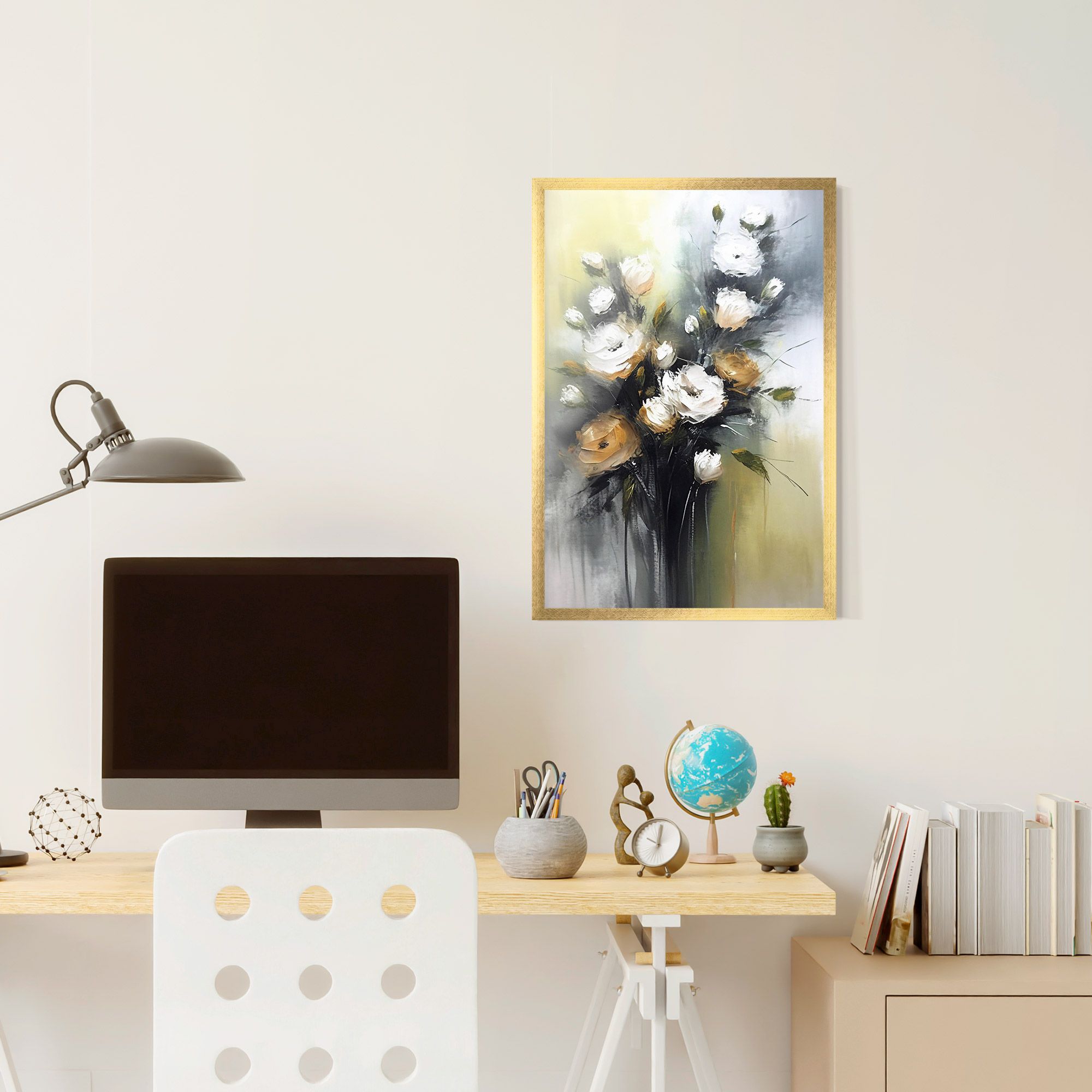 Bouquet Painting mockup 6