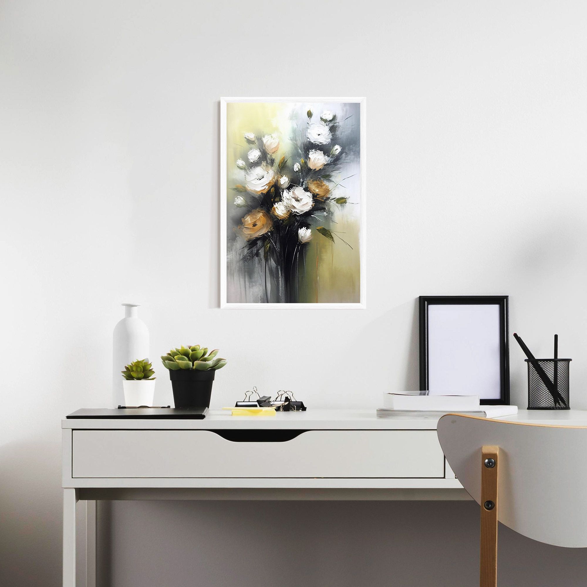 Bouquet Painting mockup 7