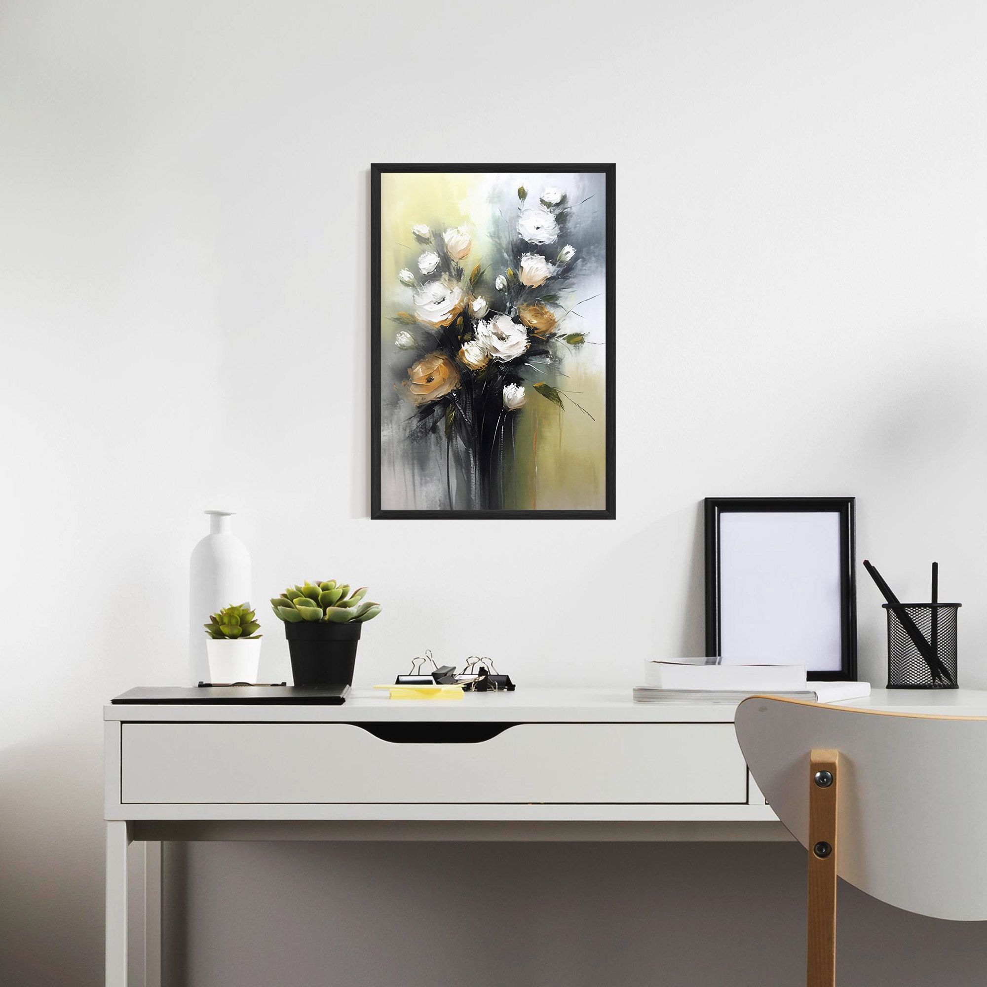 Bouquet Painting mockup 7