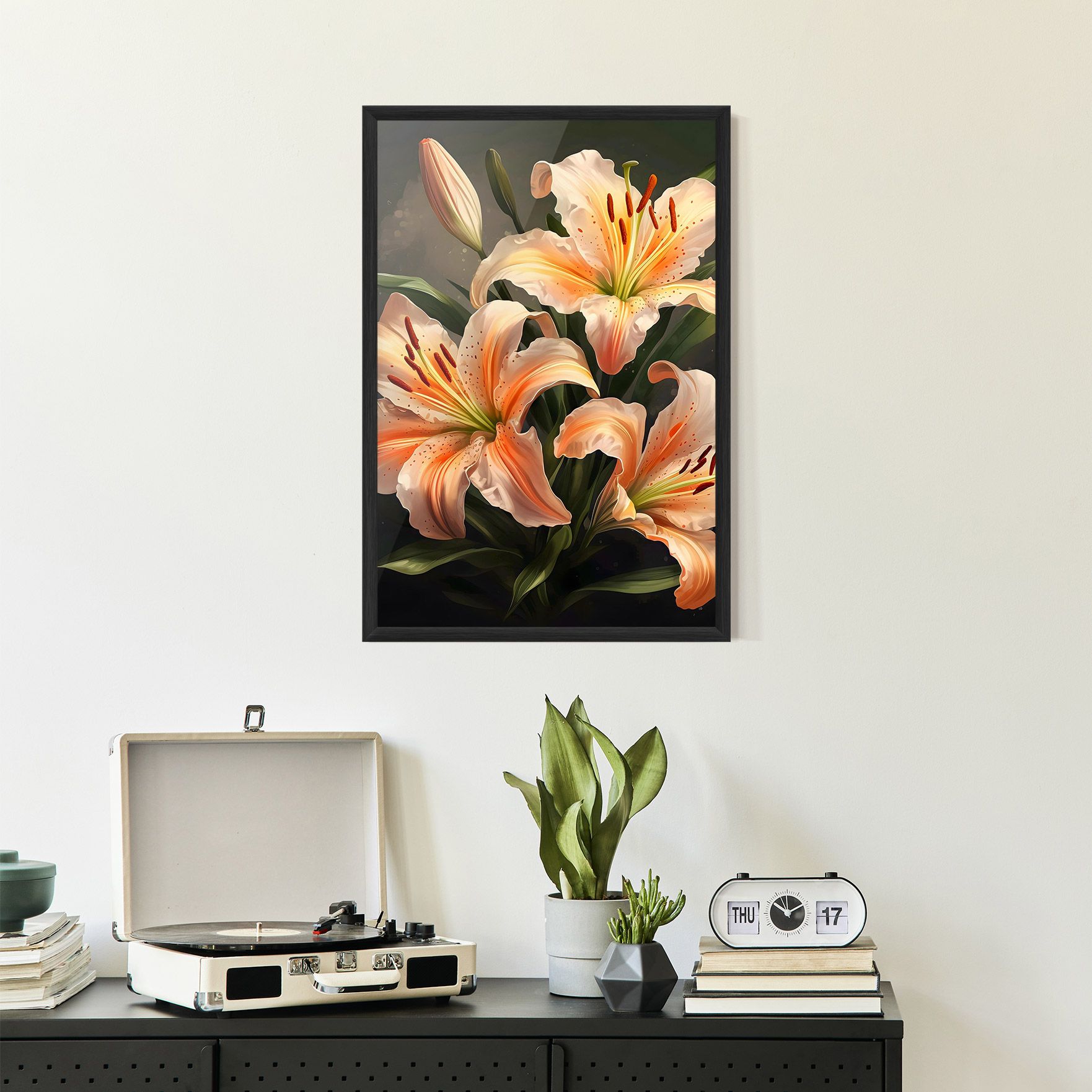 Light Orange Lily mockup 2