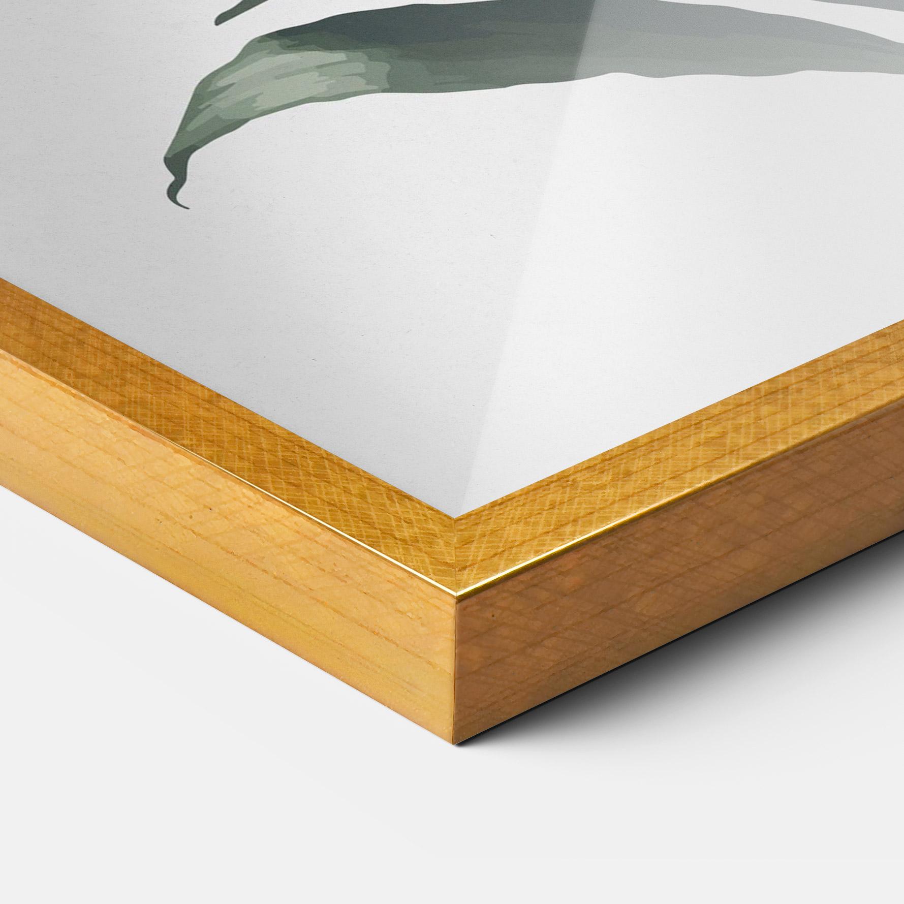 Рамкиран постер Columbia Lily mockup 3