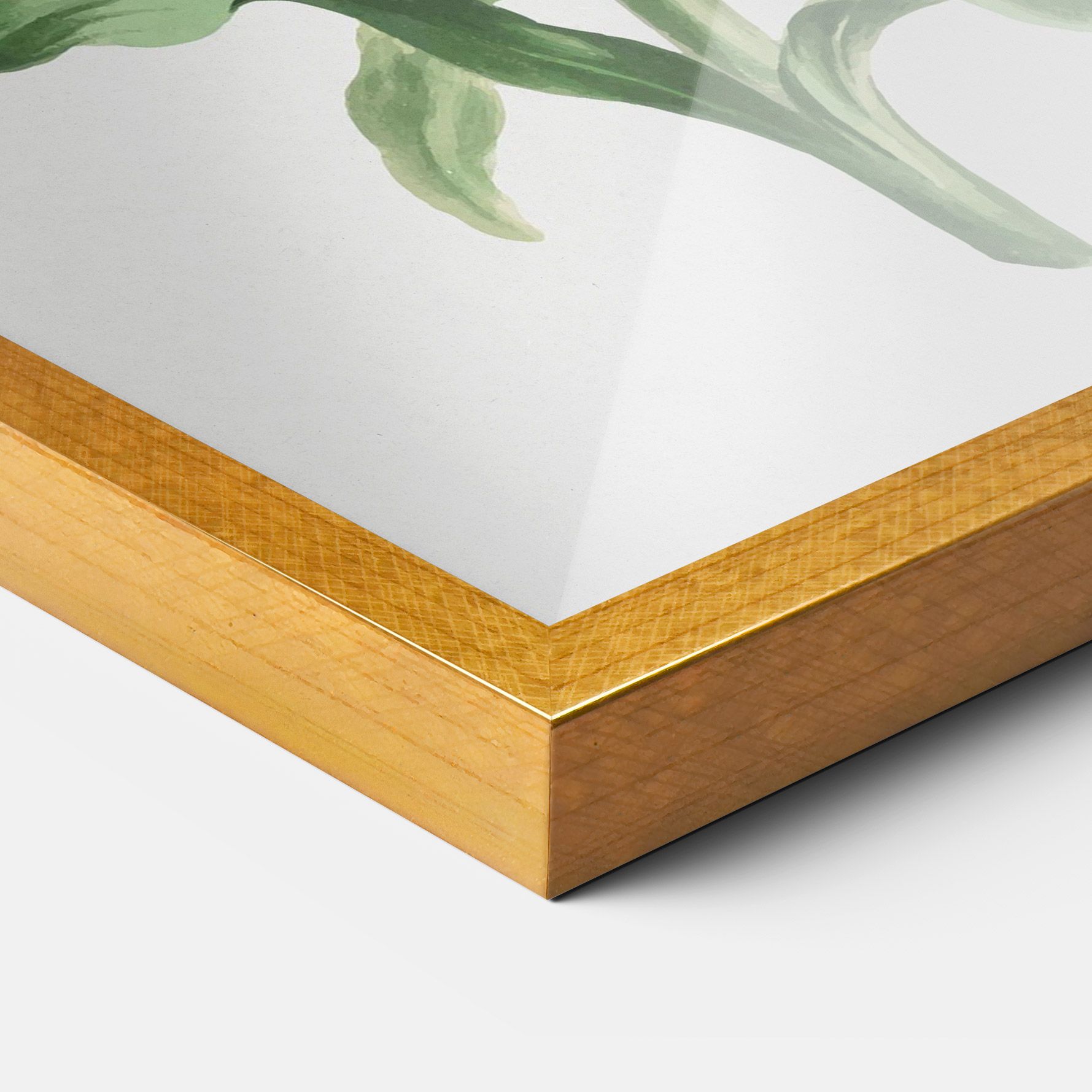 Orange Painted Lily mockup 3