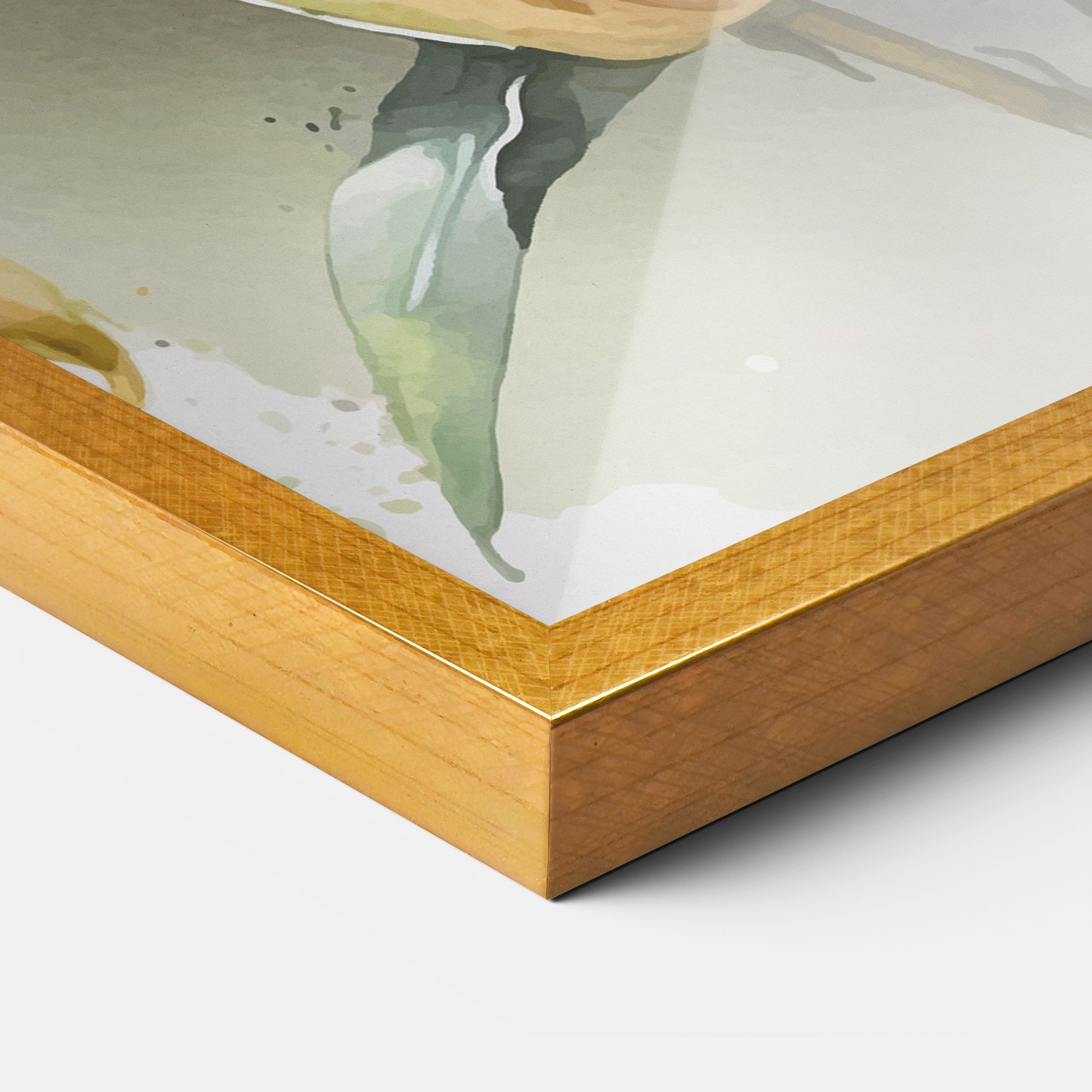 White Orange Lily mockup 3