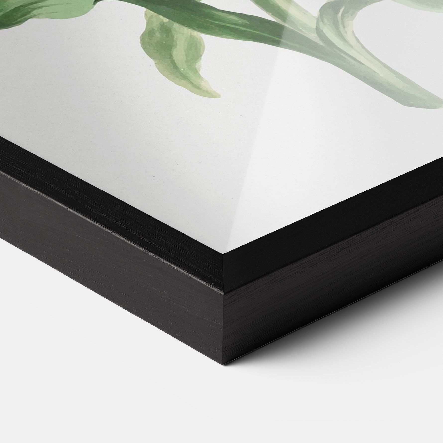 Orange Painted Lily mockup 3