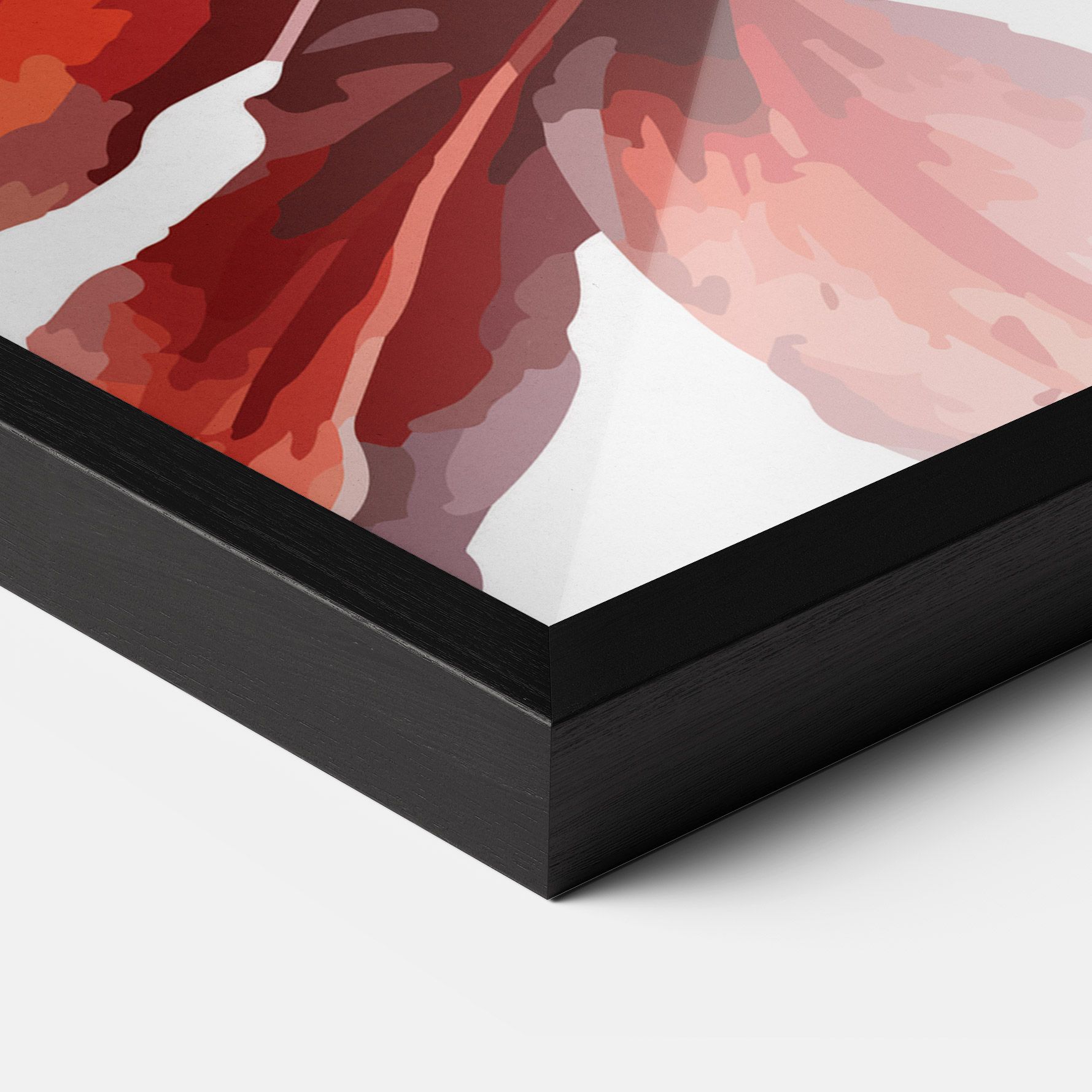 Pretty Red Purple Lily mockup 3