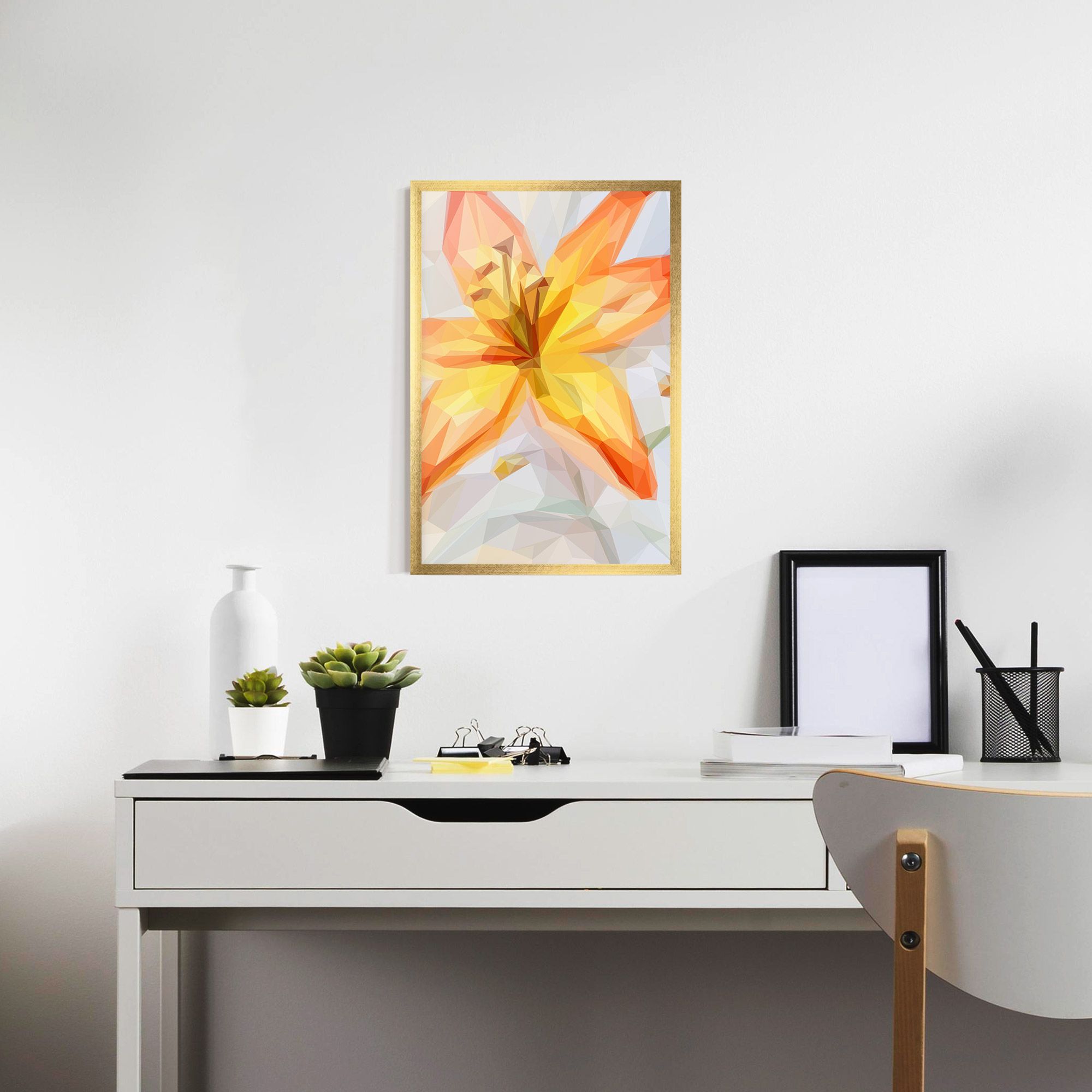 Yellow Orange Lily mockup 7