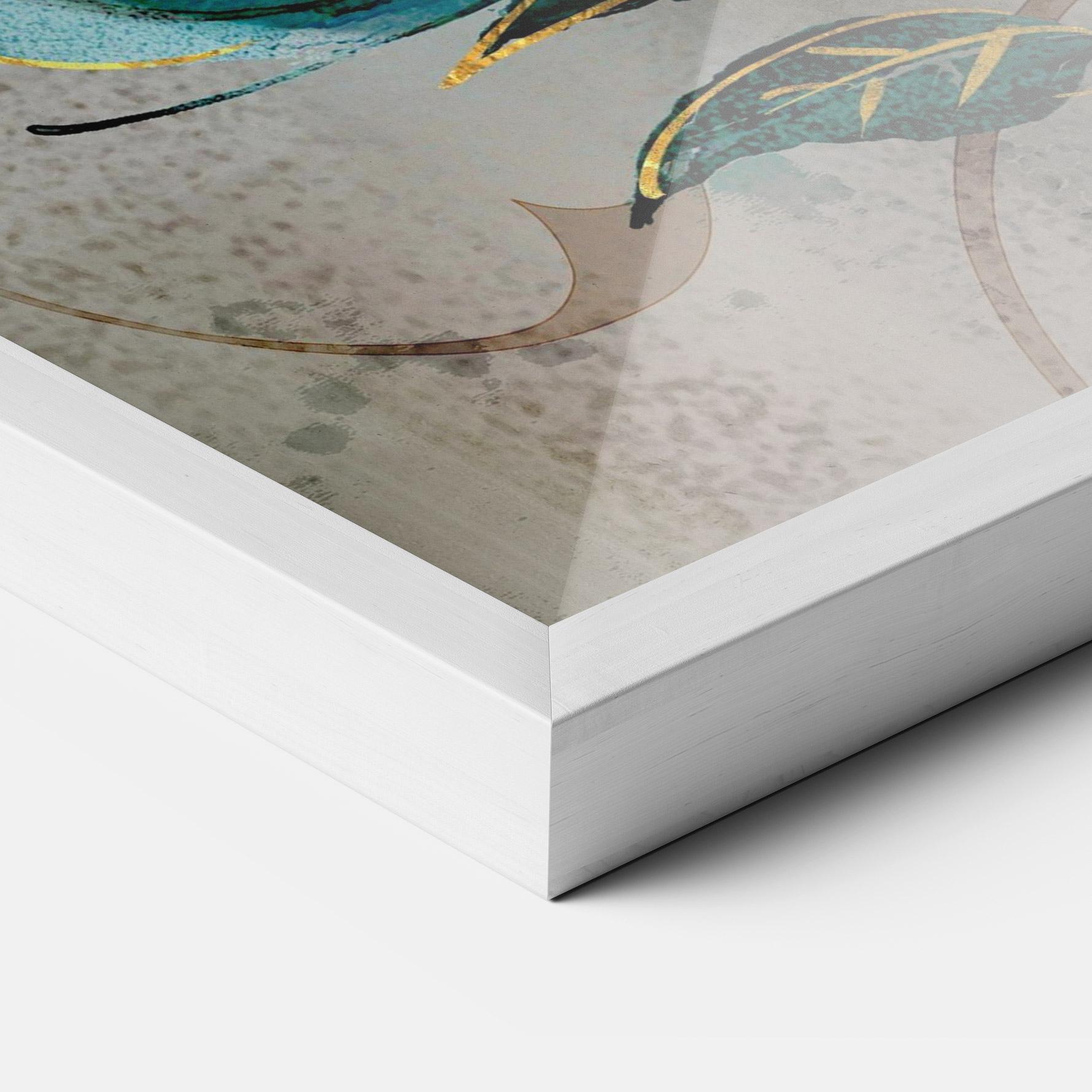 Рамкиран постер Bujori Albastri mockup 3