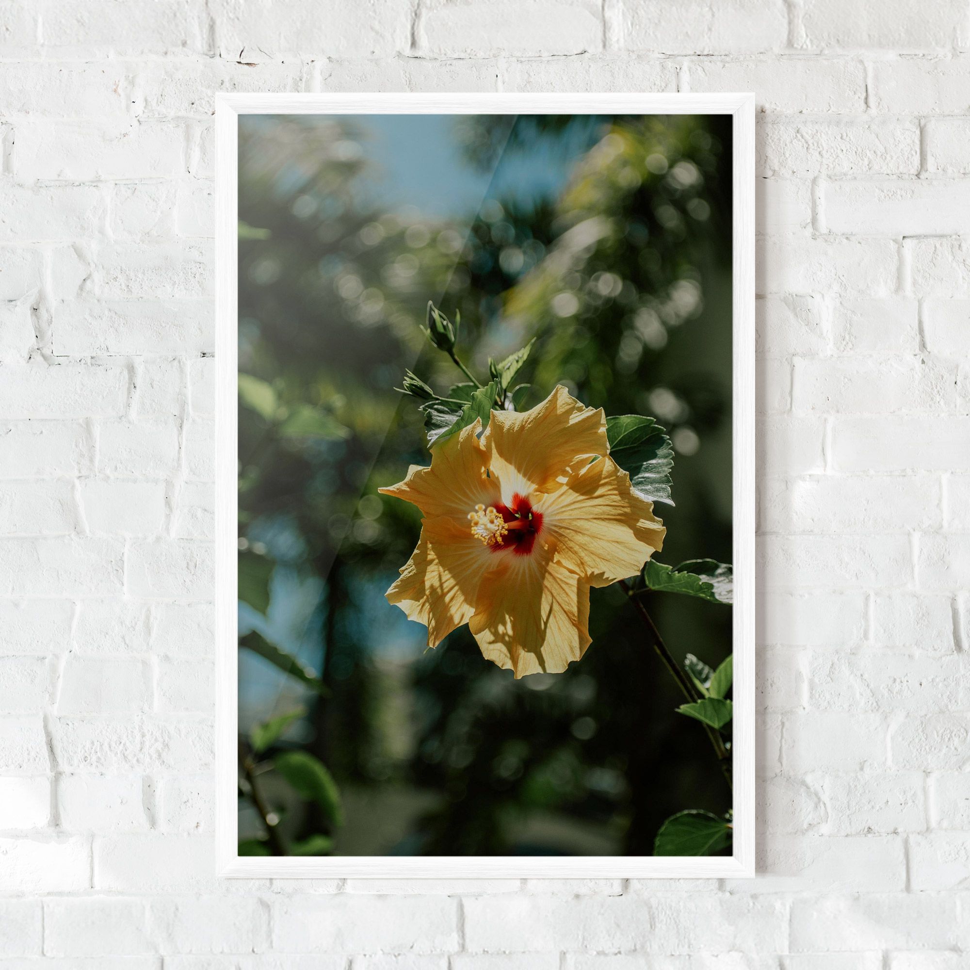 Yellow Pretty Exotic mockup 0