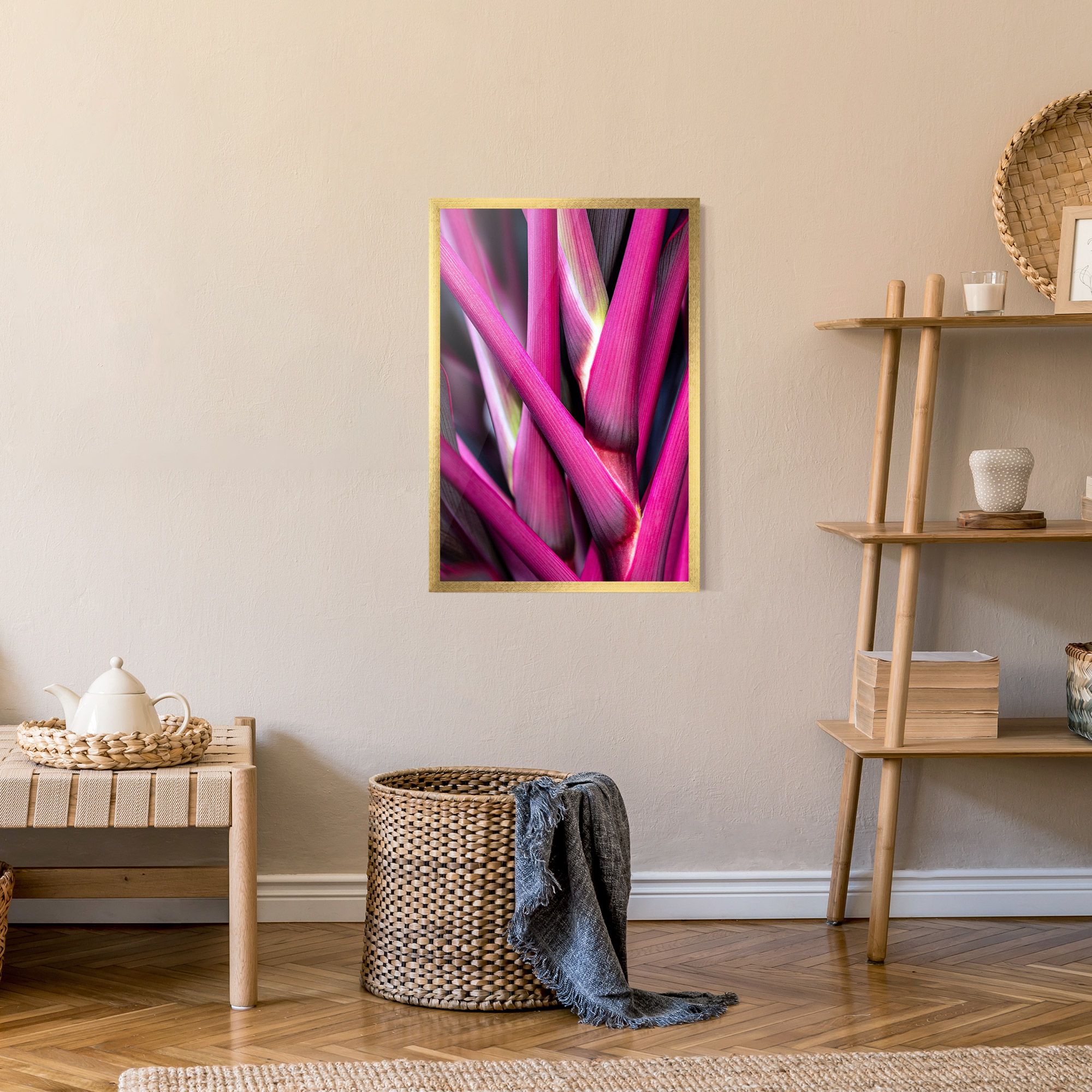 Purple Exotic Plant mockup 9