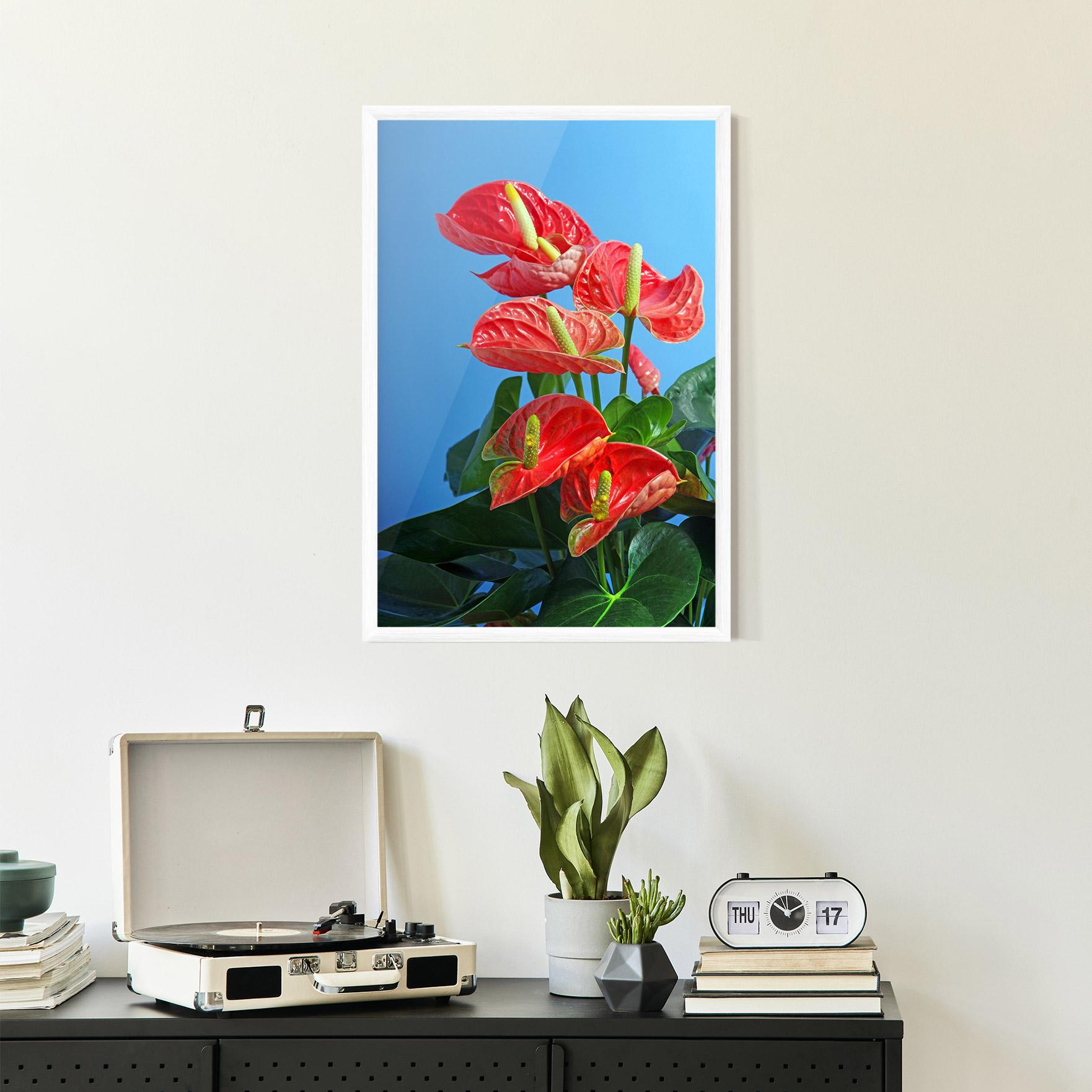 Рамкиран постер Red Green Exotic mockup 2