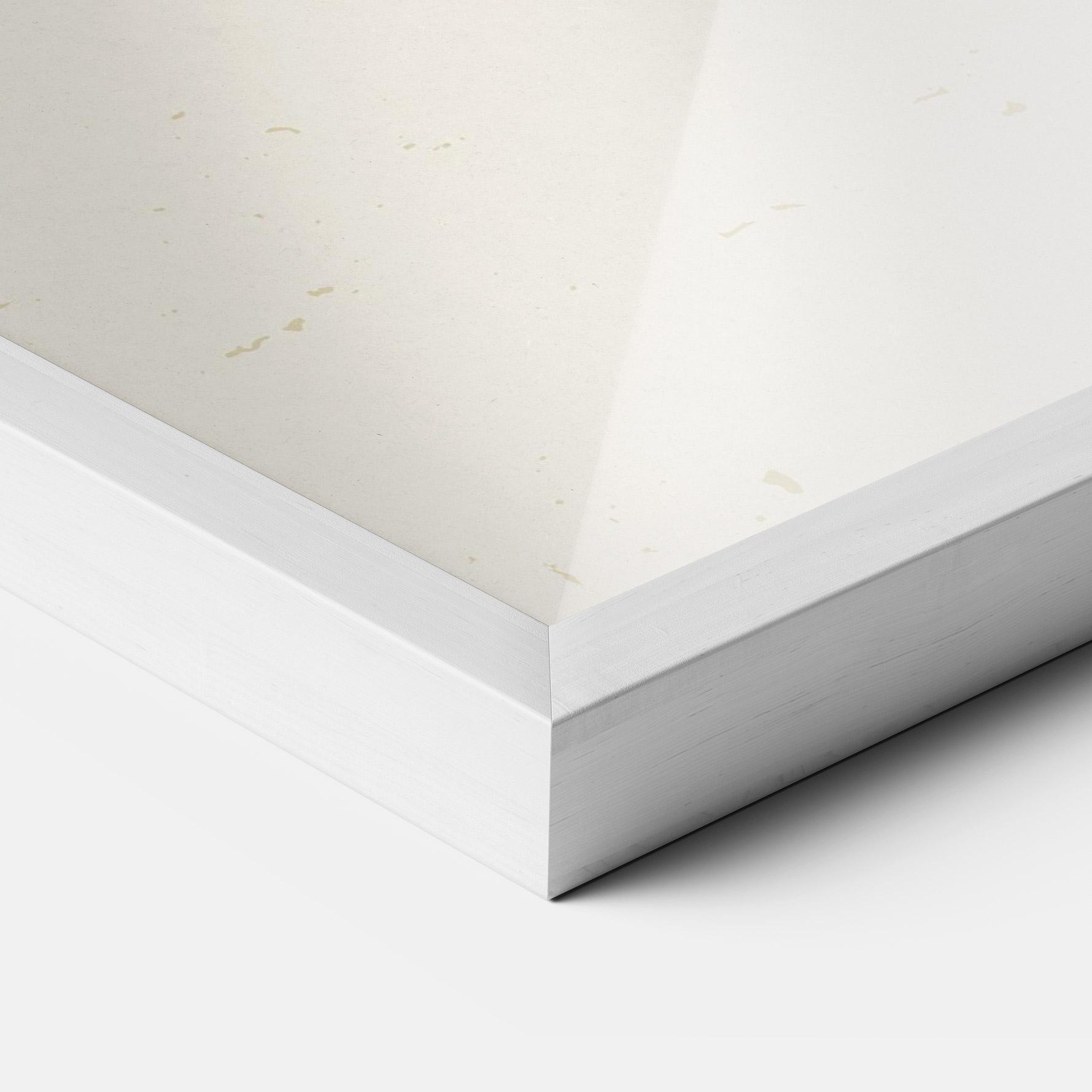 Рамкиран постер Exotic Bird Flower mockup 3