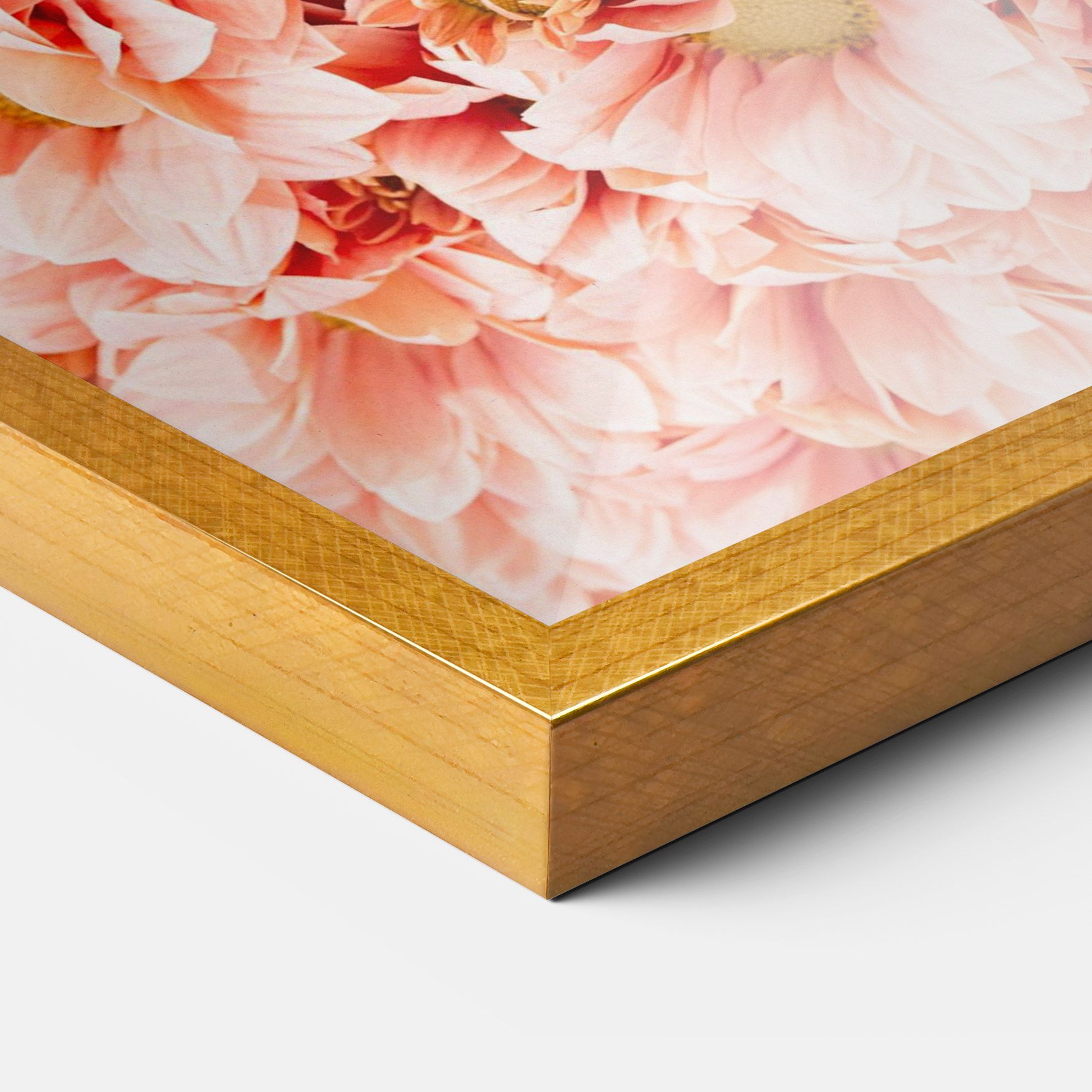 Pink Flowers Bouquet mockup 3