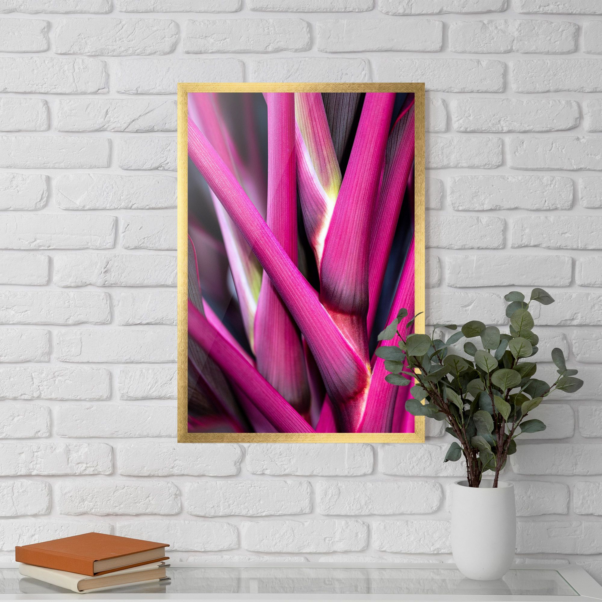 Purple Exotic Plant mockup 5