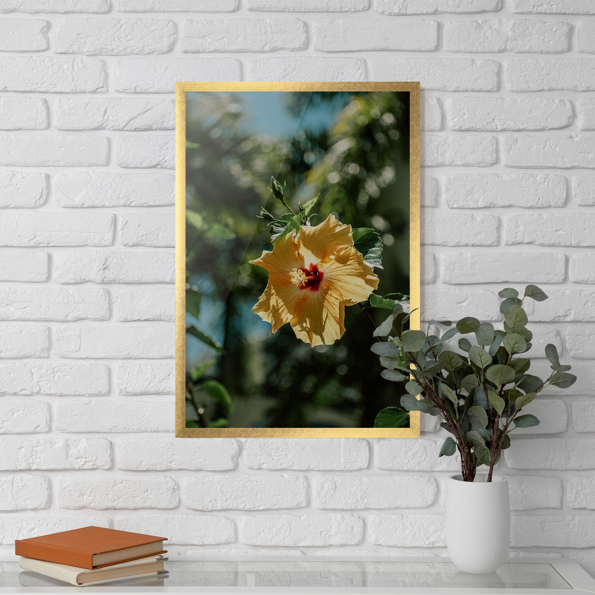 Yellow Pretty Exotic mockup 5