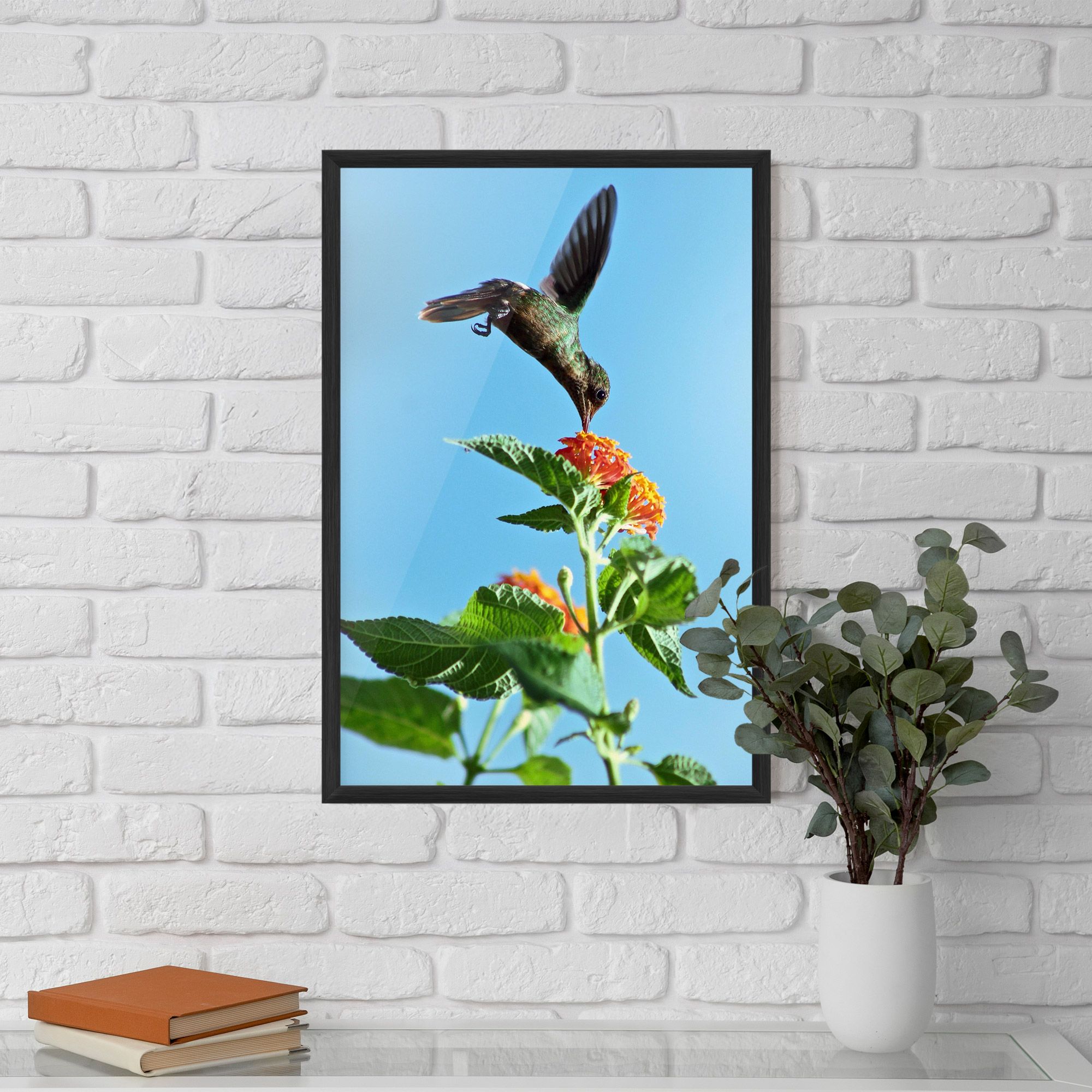 Bird Exotic Flower mockup 5