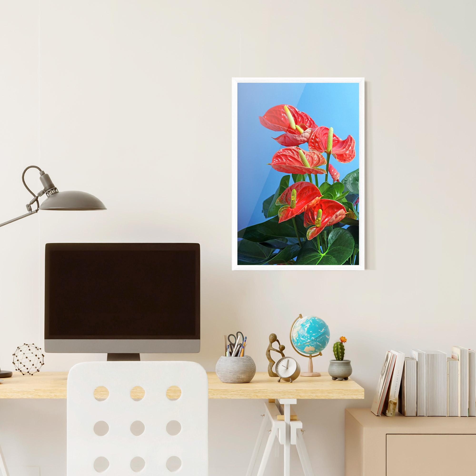 Рамкиран постер Red Green Exotic mockup 6