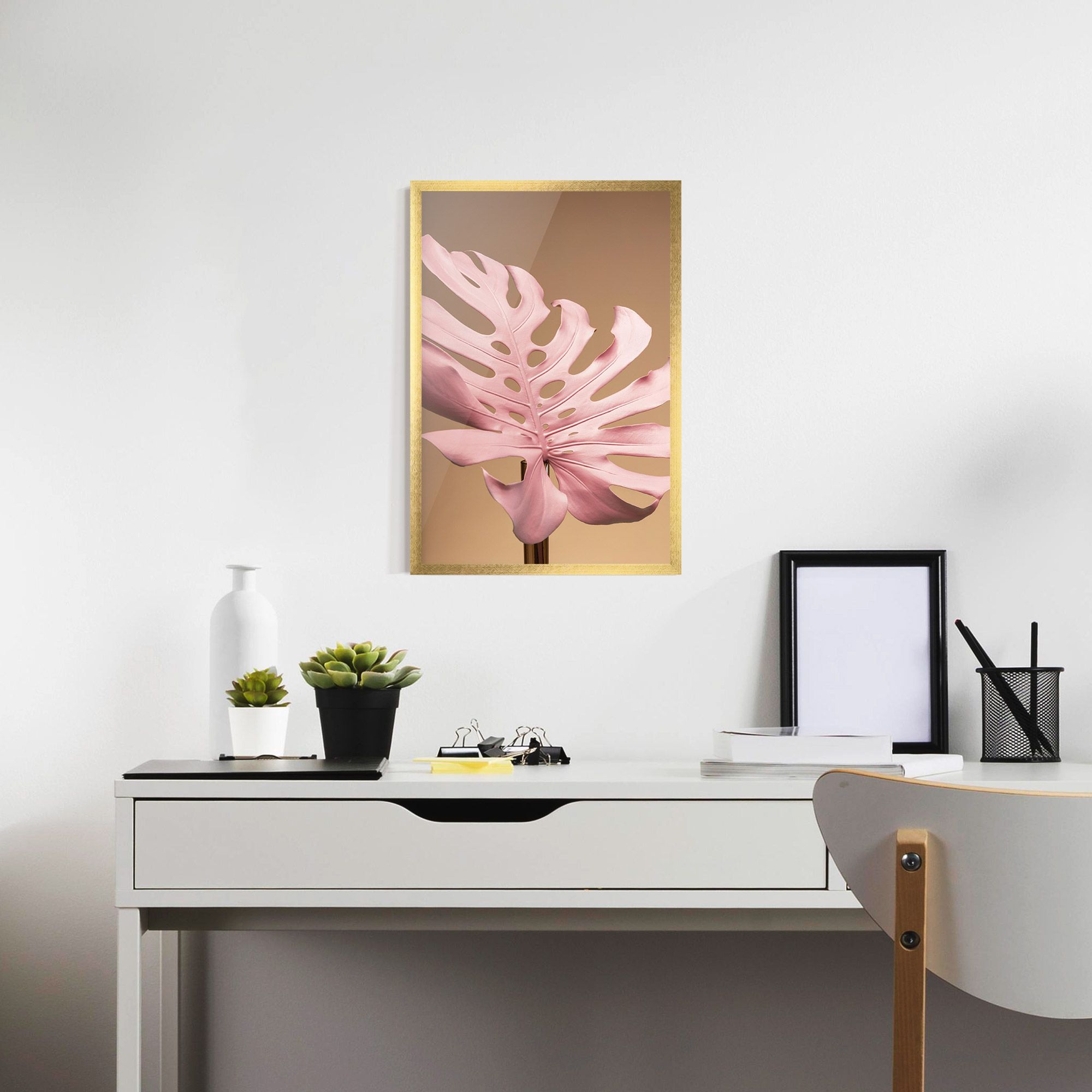 Exotic Pink Leaf mockup 7