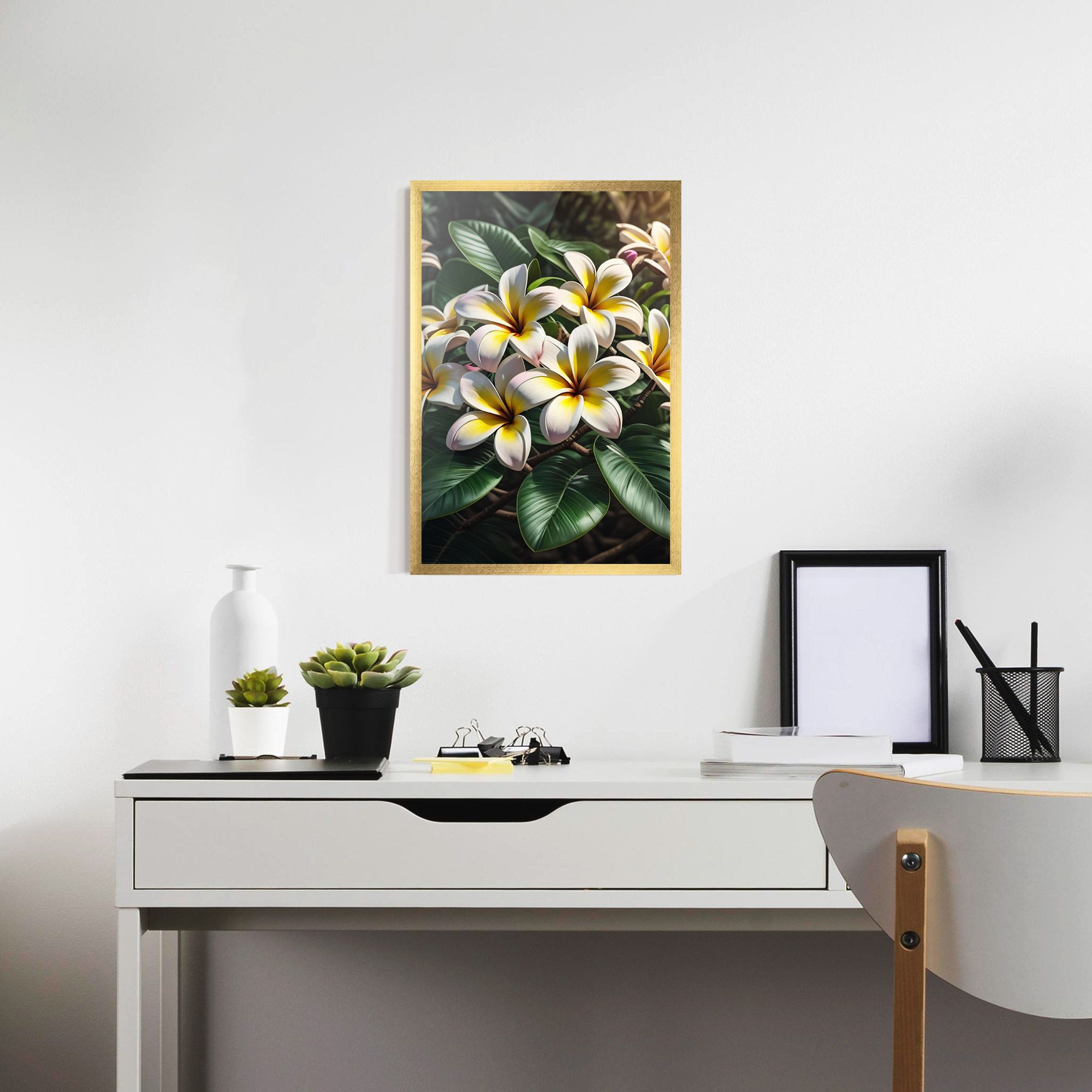 Exotic White Yellow mockup 7