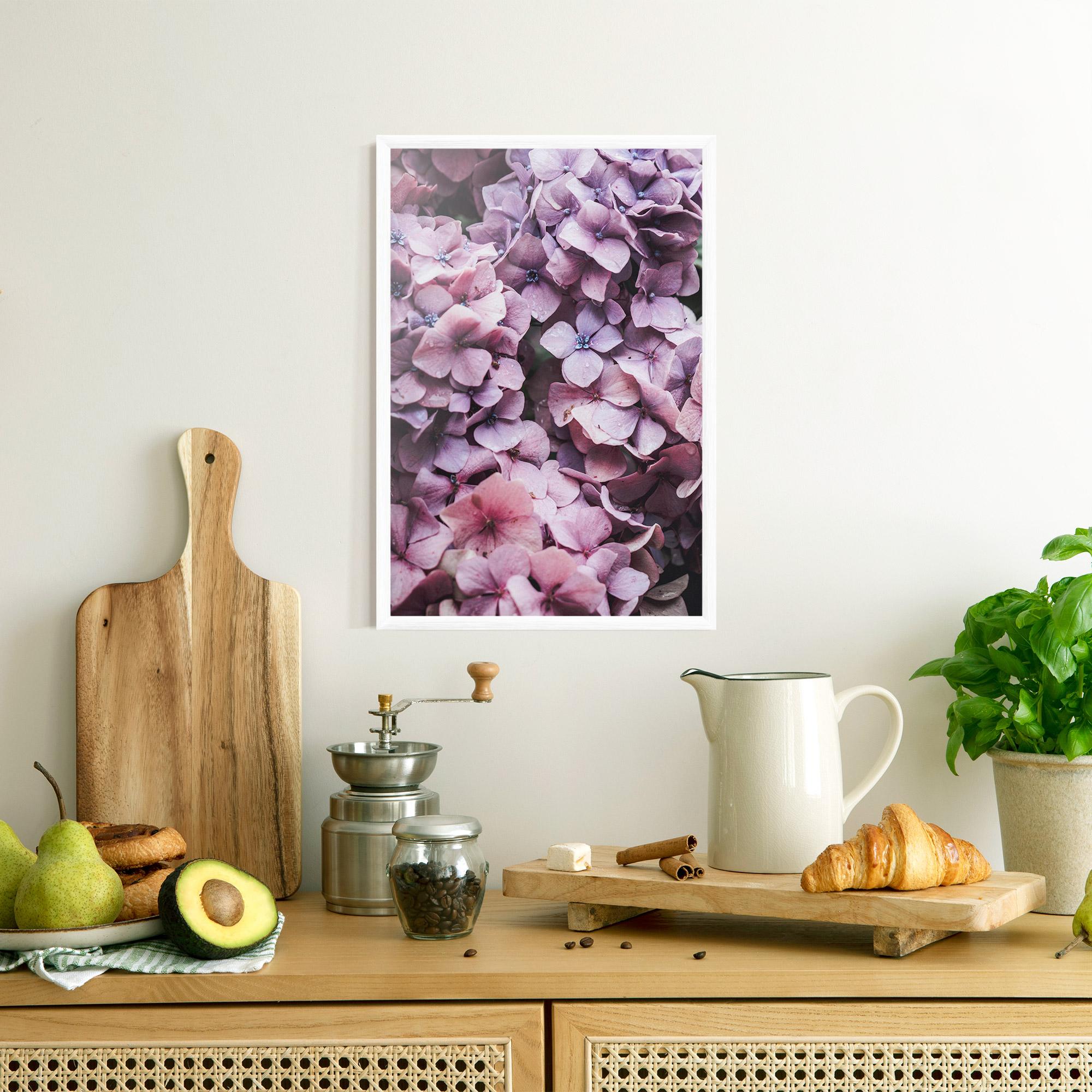 Рамкиран постер Lilac Tree mockup 8