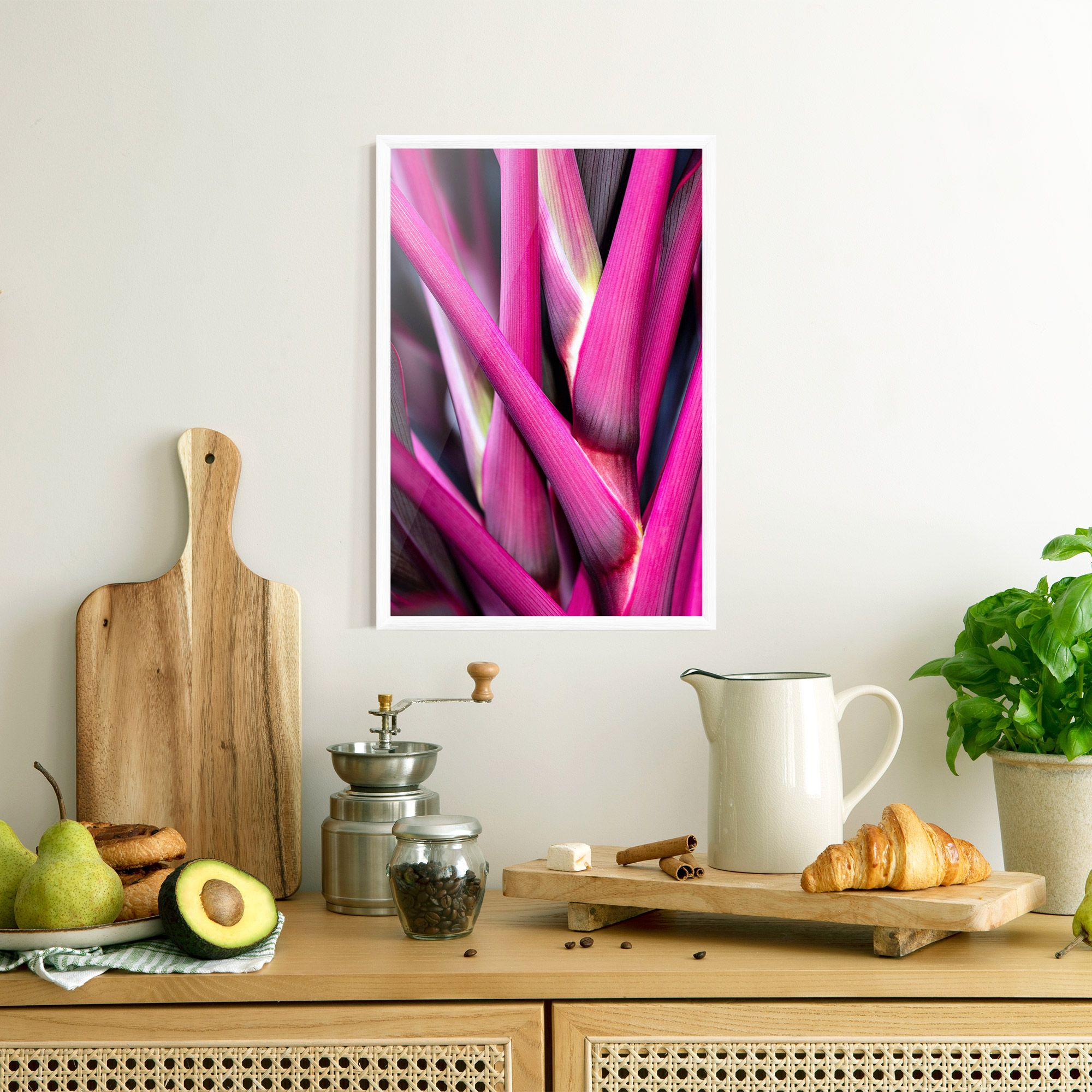 Purple Exotic Plant mockup 8