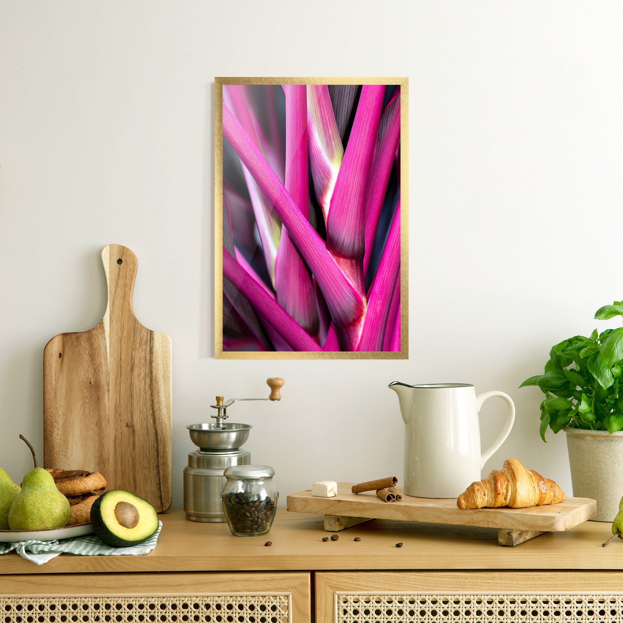 Purple Exotic Plant mockup 8