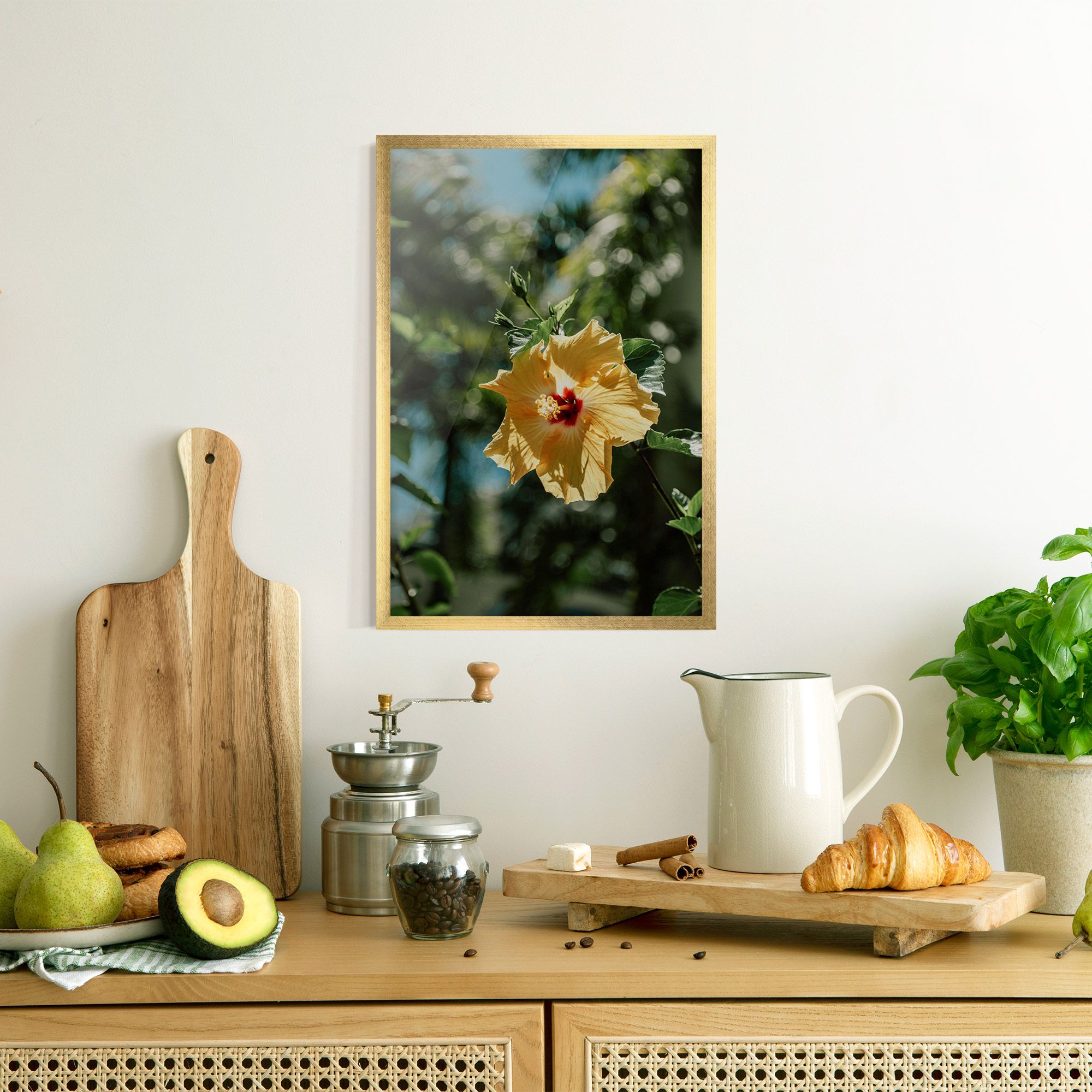 Yellow Pretty Exotic mockup 8