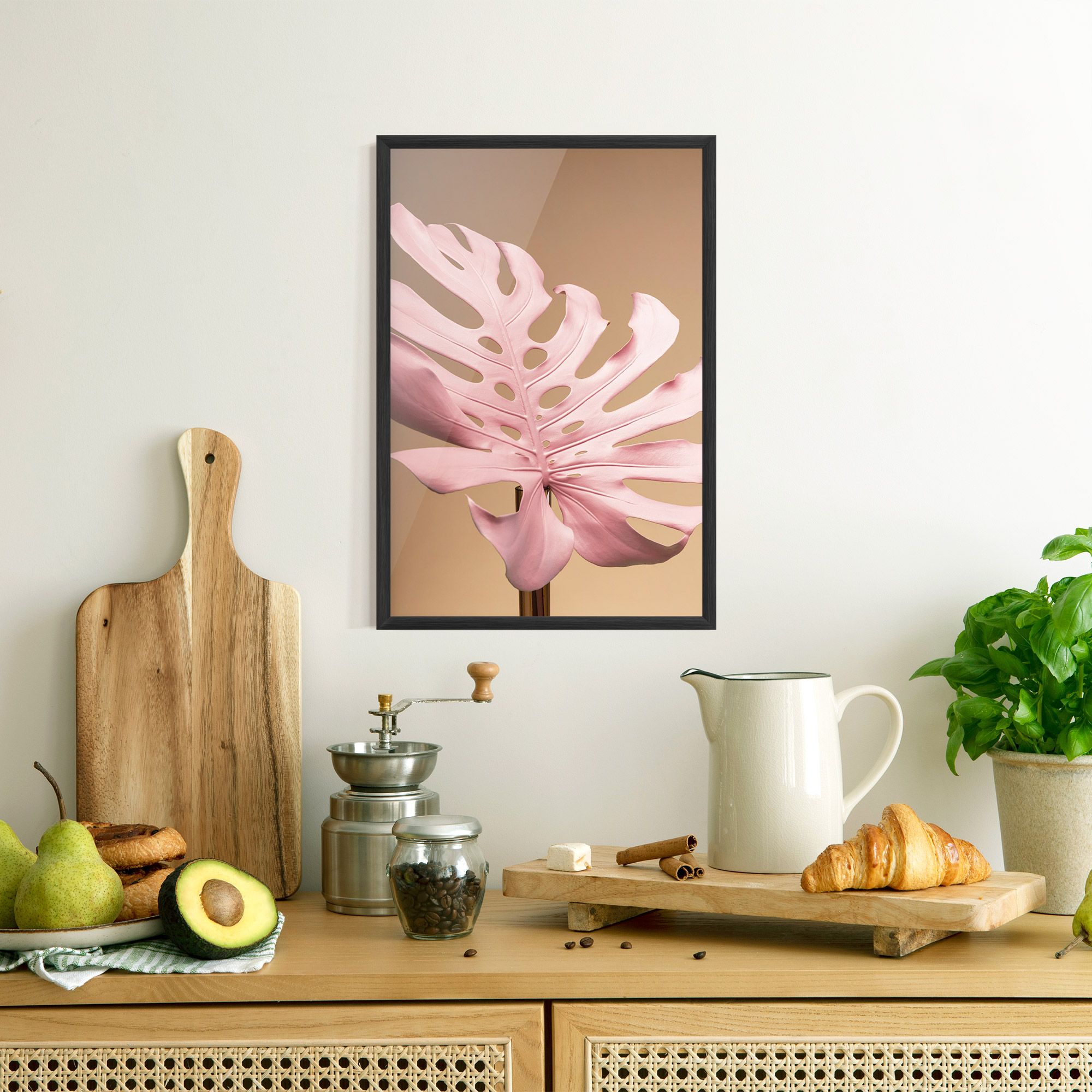 Exotic Pink Leaf mockup 8