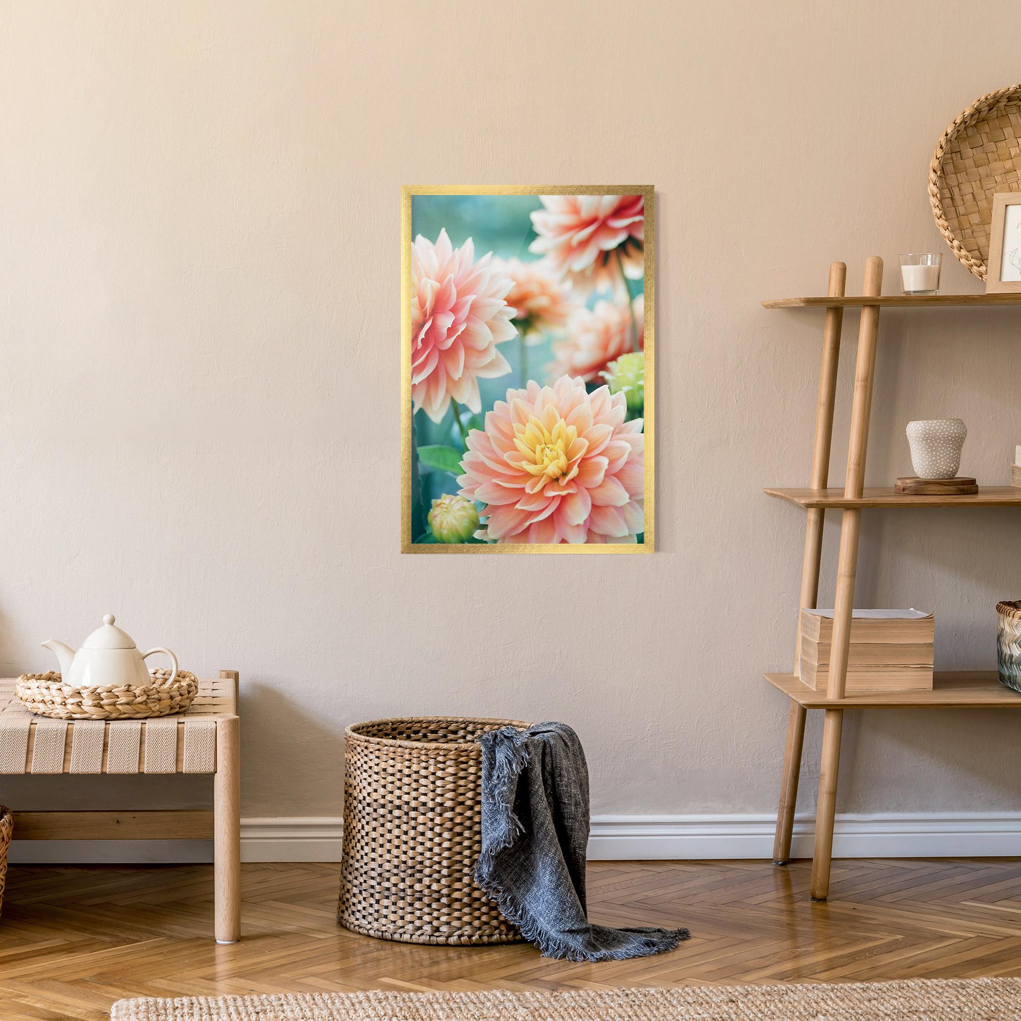 Рамкиран постер Pink Spring mockup 9