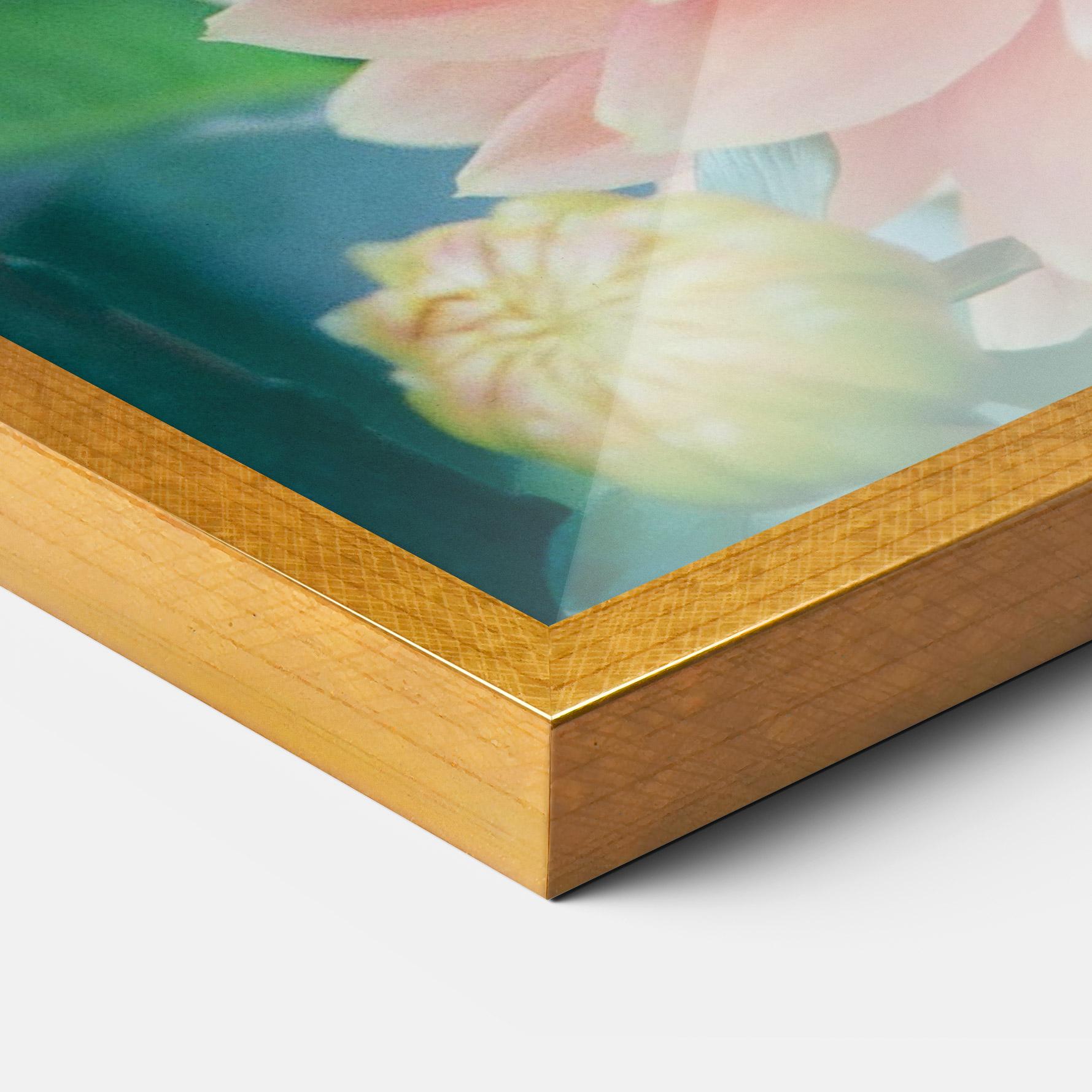 Рамкиран постер Pink Spring mockup 3