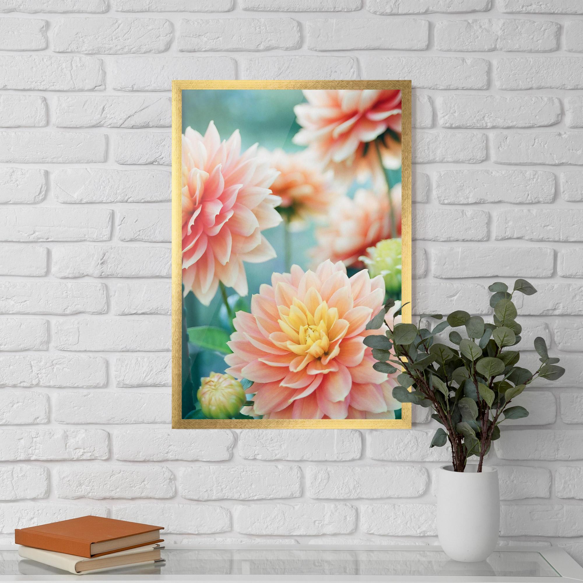 Рамкиран постер Pink Spring mockup 5