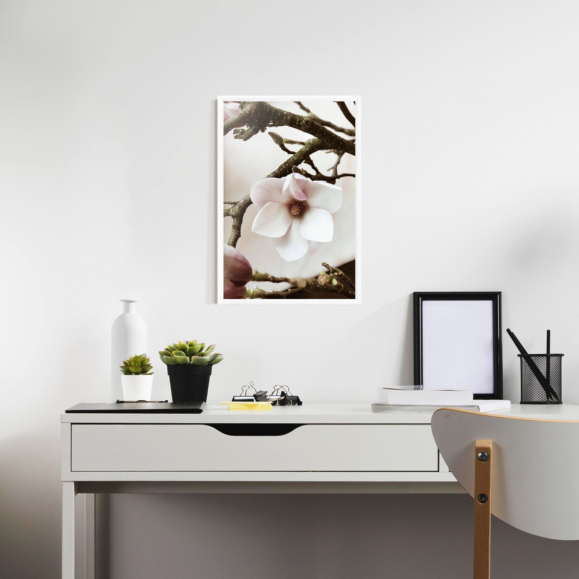 White Flower Tree mockup 7