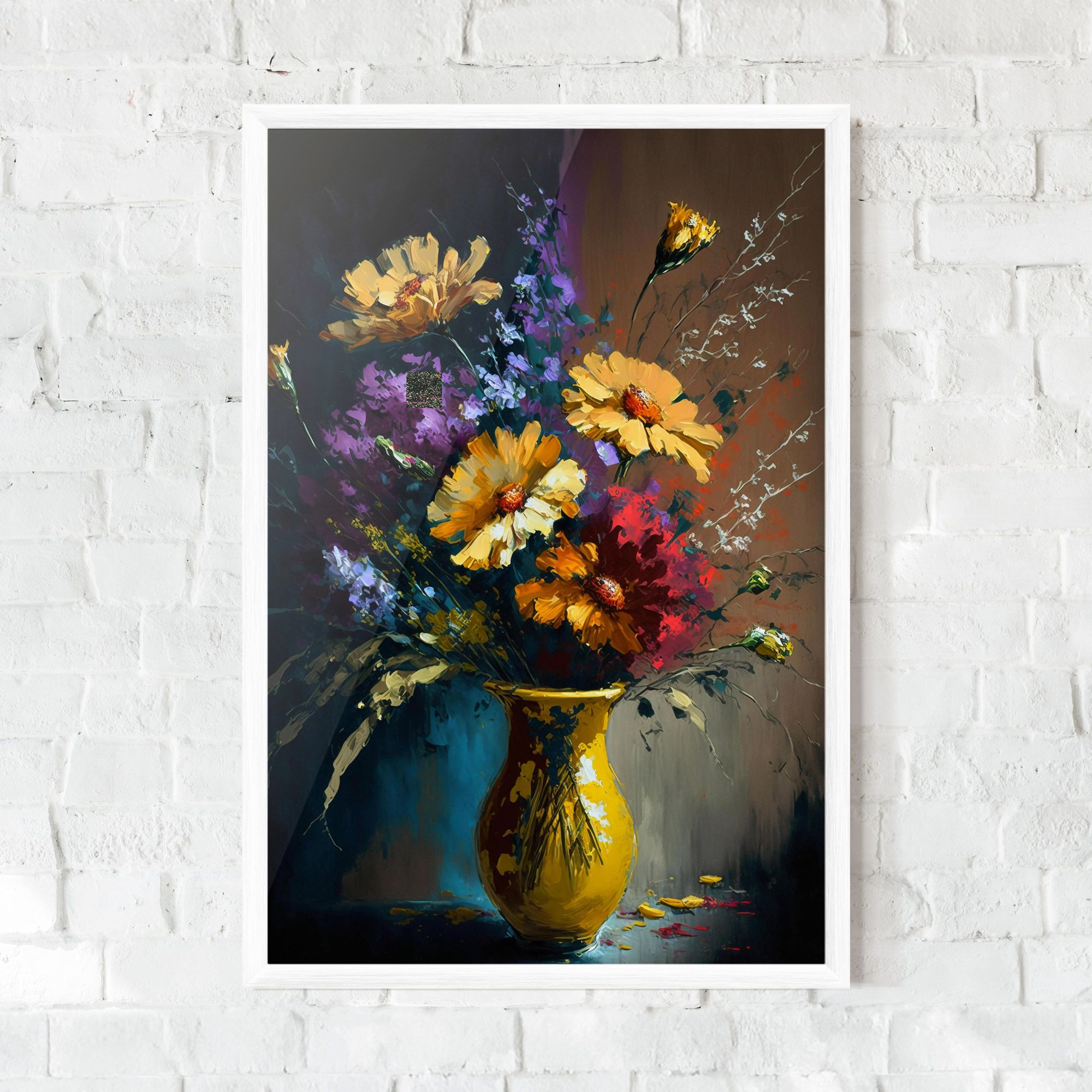 Yellow Art Vase mockup 0